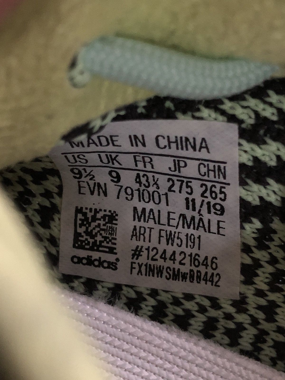 Adidas × Kanye West Yeezy Boost 350 V2 Yeezreel, Size 9.5 Size US 9.5 / EU 42-43 - 6 Thumbnail