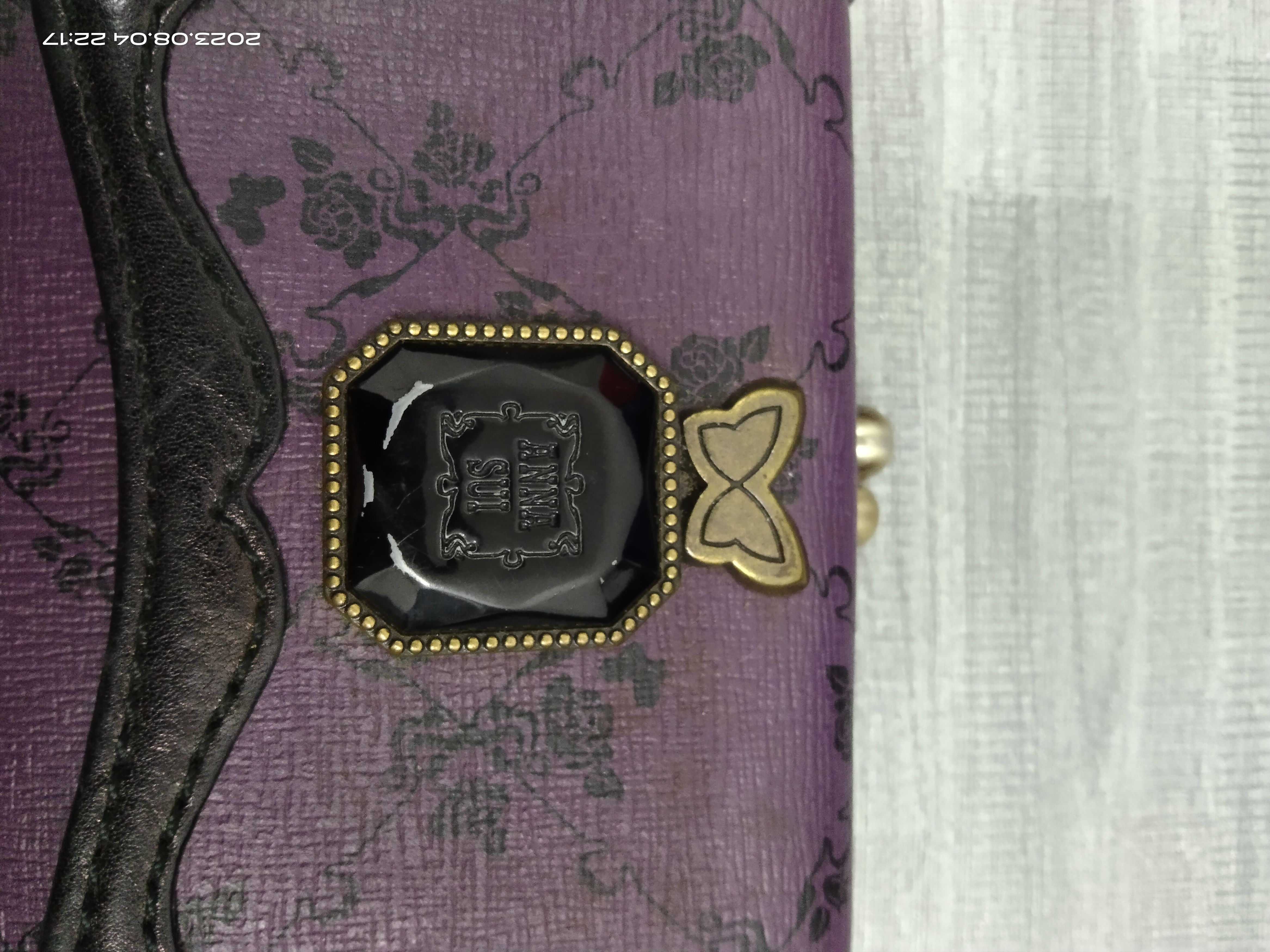 Anna Sui ANNA SUI FLOWER MOTIF WALLET Size ONE SIZE - 6 Thumbnail