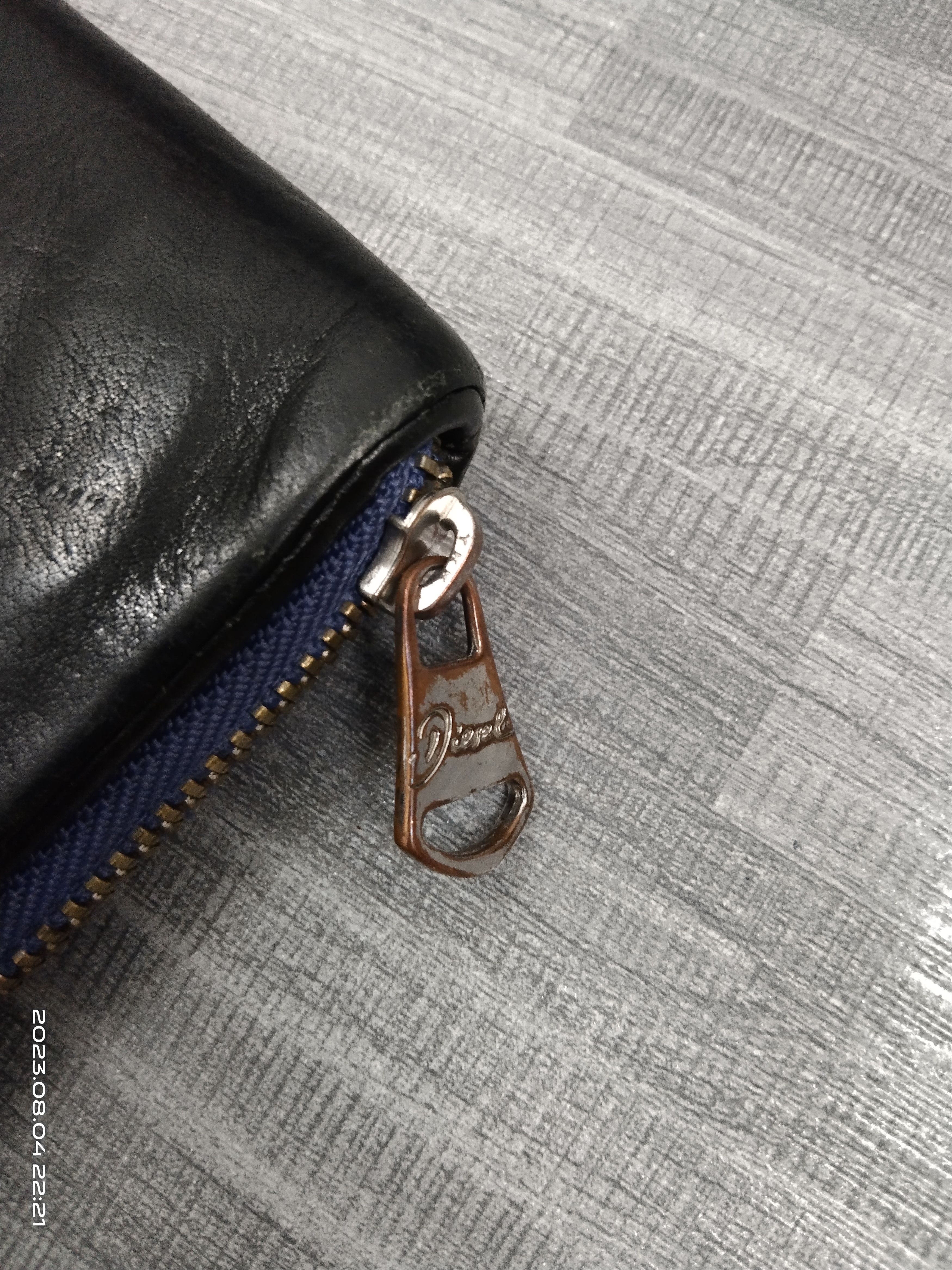 Diesel × Leather DIESEL LEATHER LONG WALLET Size ONE SIZE - 4 Thumbnail