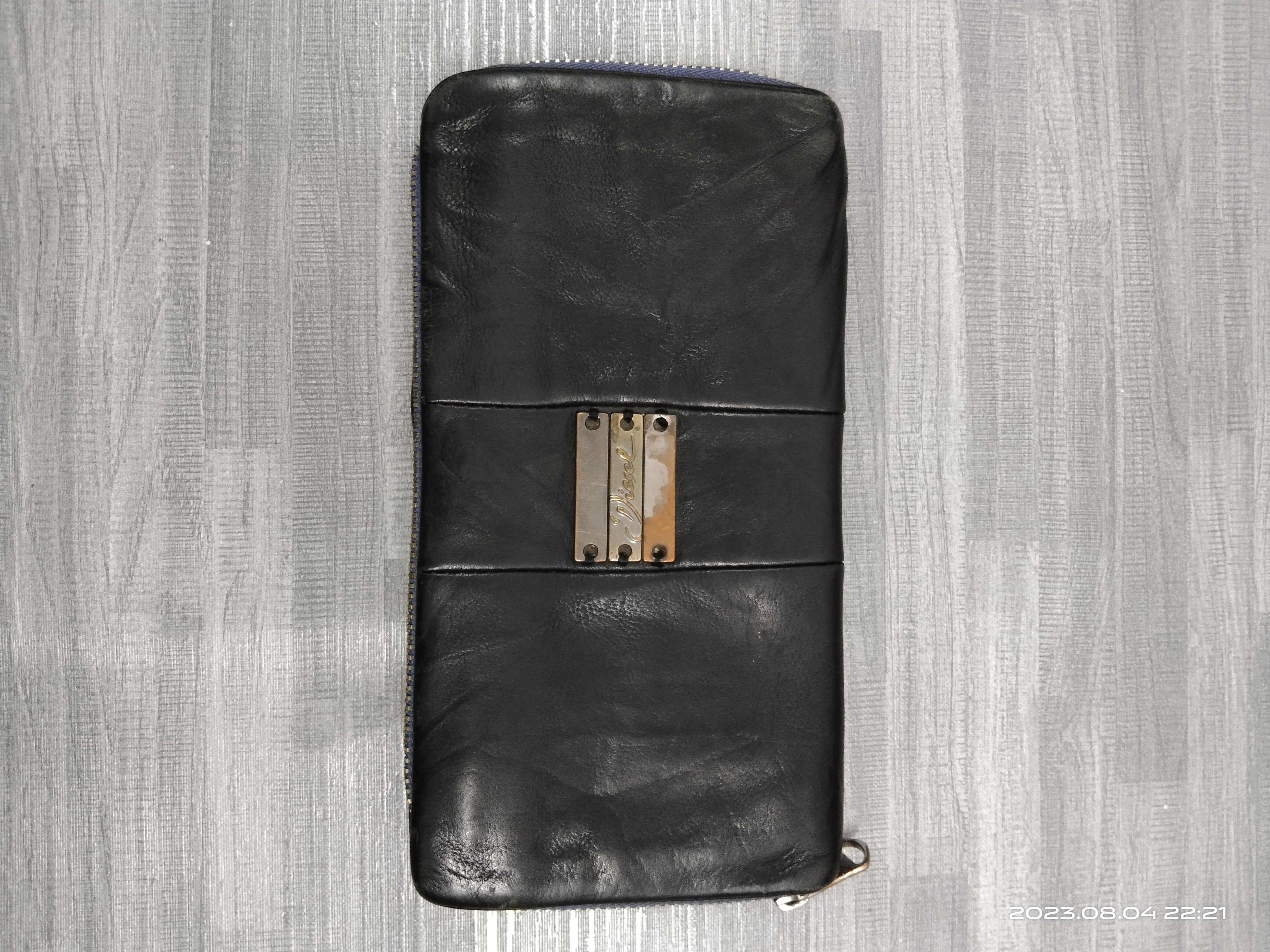 Diesel × Leather DIESEL LEATHER LONG WALLET Size ONE SIZE - 1 Thumbnail
