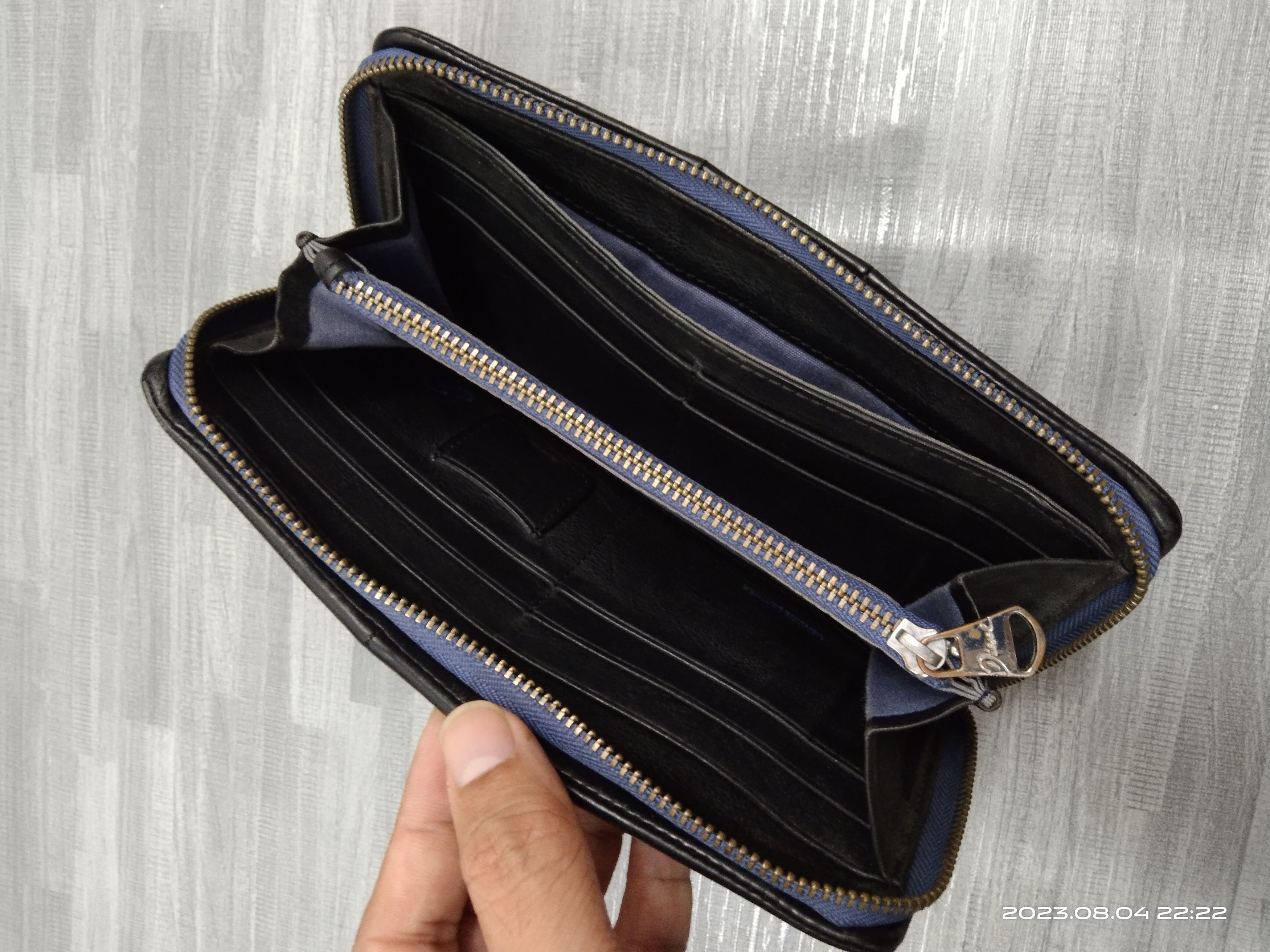 Diesel × Leather DIESEL LEATHER LONG WALLET Size ONE SIZE - 3 Thumbnail