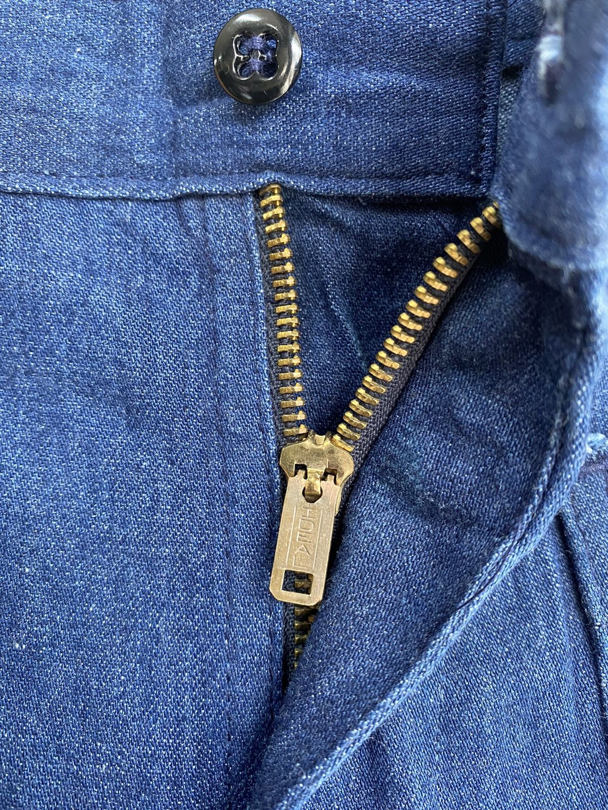 Vintage Baggy Flare Jeans Bush Pant Bell Bottom Vintage Utility Army Size US 30 / EU 46 - 3 Thumbnail