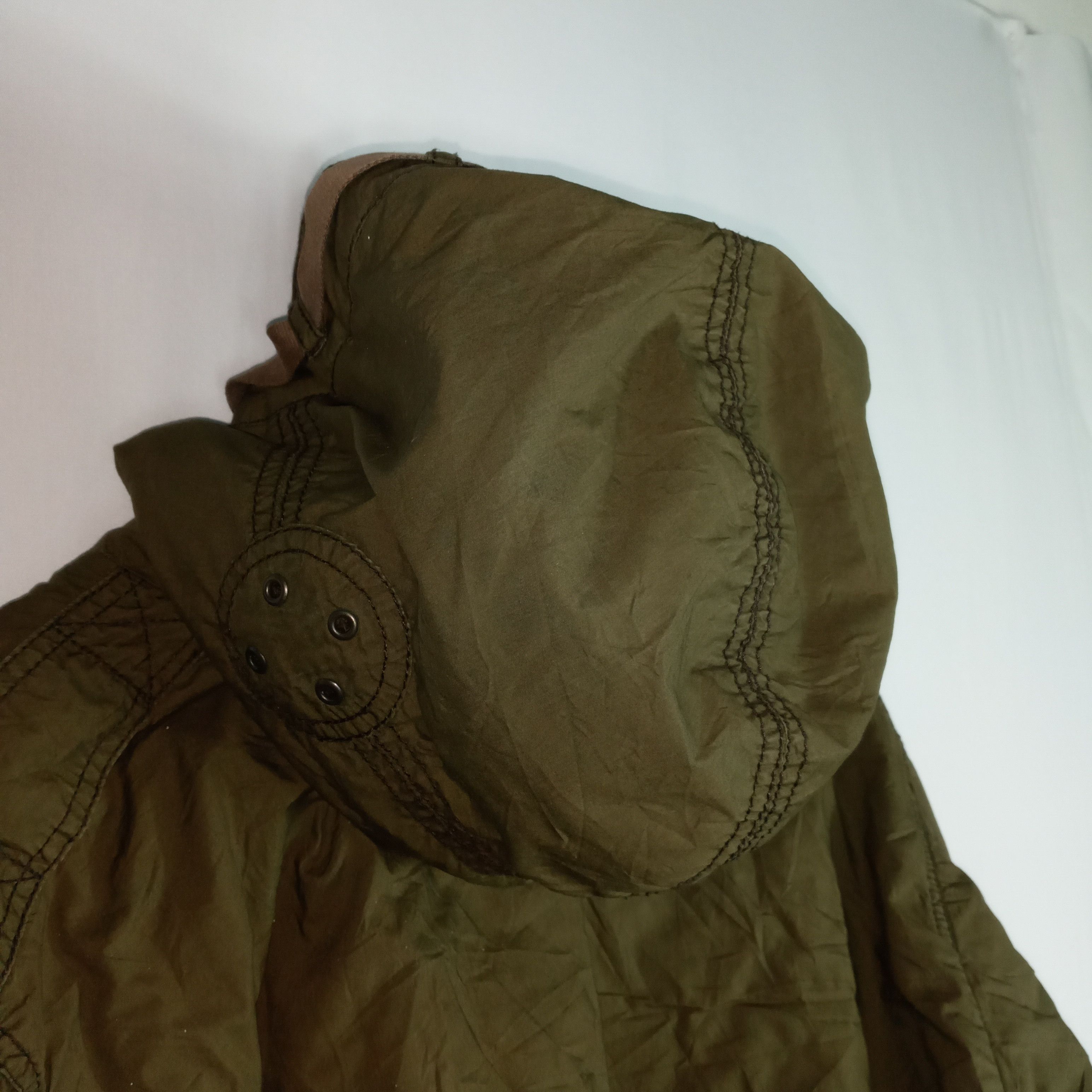 Japanese Brand Japanese Brand Uniqlo Military Army Green Jacket Hoodie Size US M / EU 48-50 / 2 - 10 Thumbnail