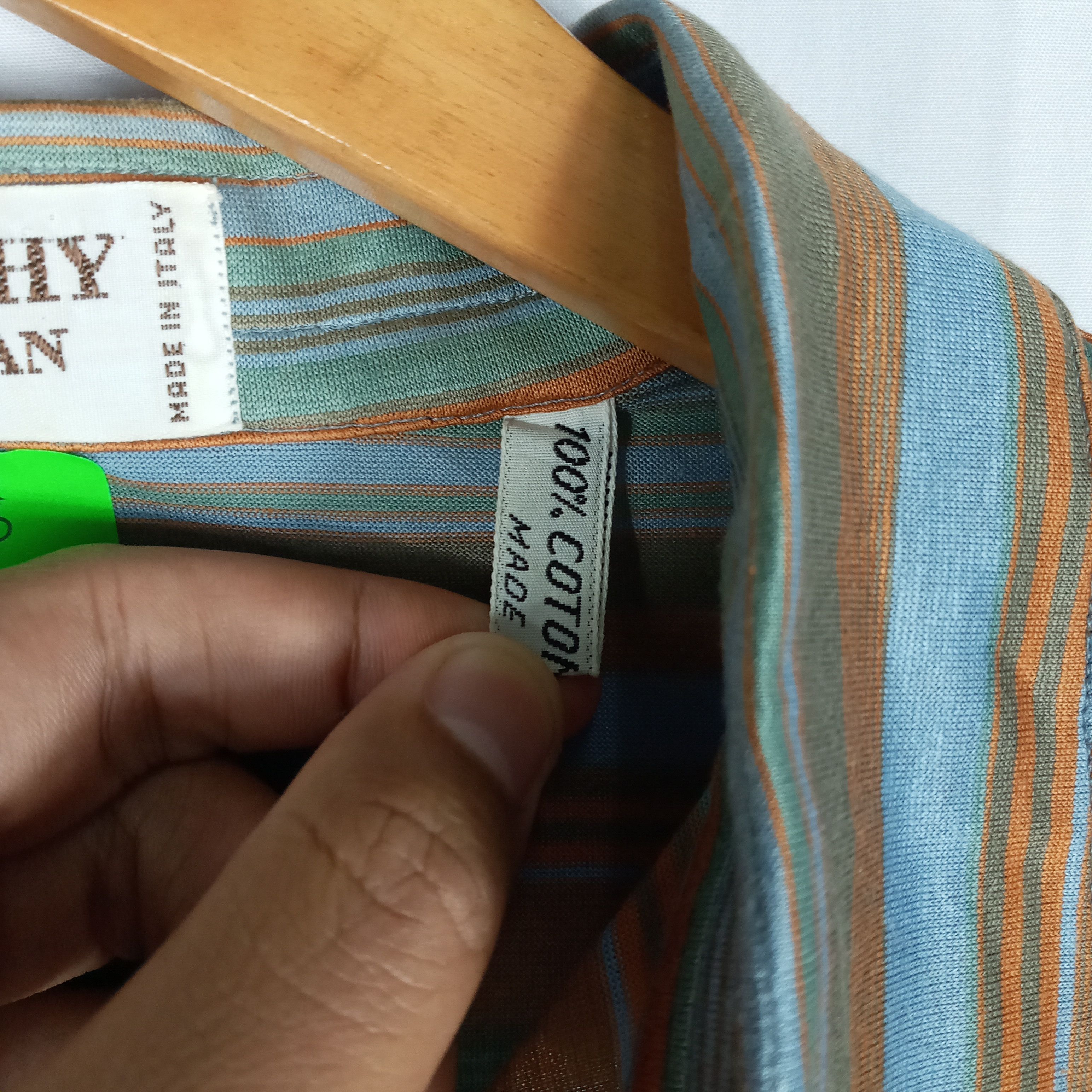 Givenchy Vintage Givenchy Colourful Stripes Classic Polo Shirt Size US S / EU 44-46 / 1 - 8 Thumbnail