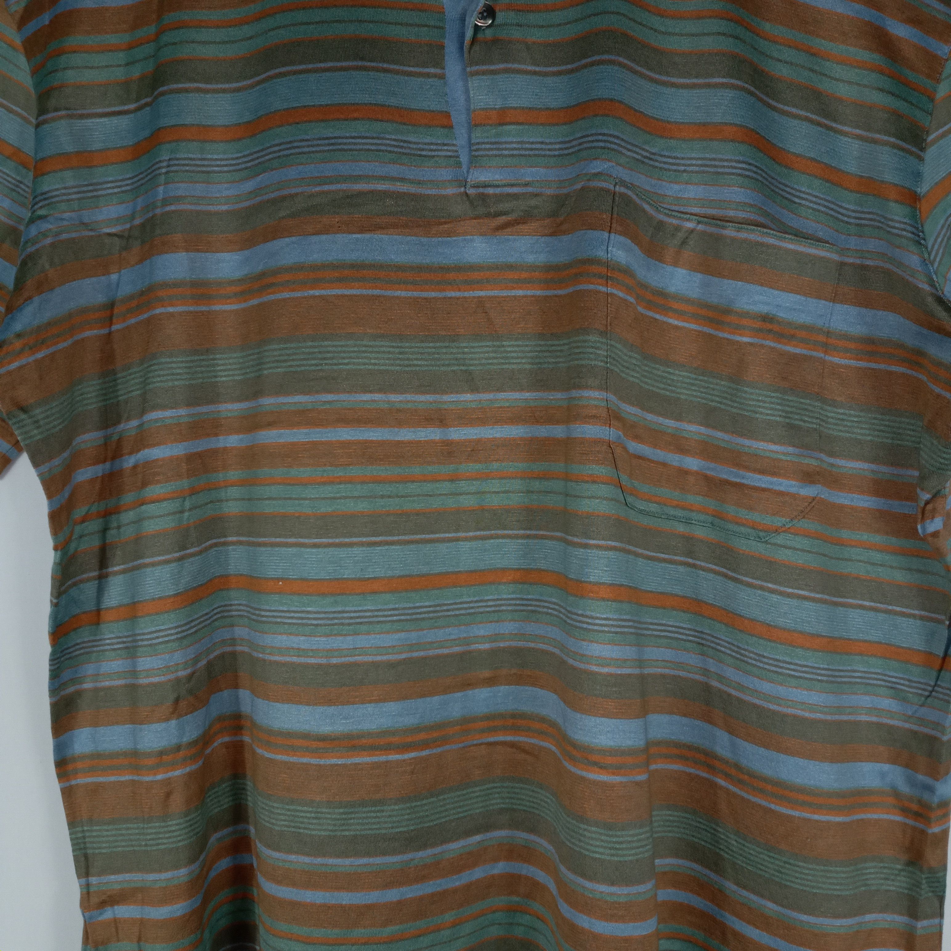Givenchy Vintage Givenchy Colourful Stripes Classic Polo Shirt Size US S / EU 44-46 / 1 - 4 Thumbnail