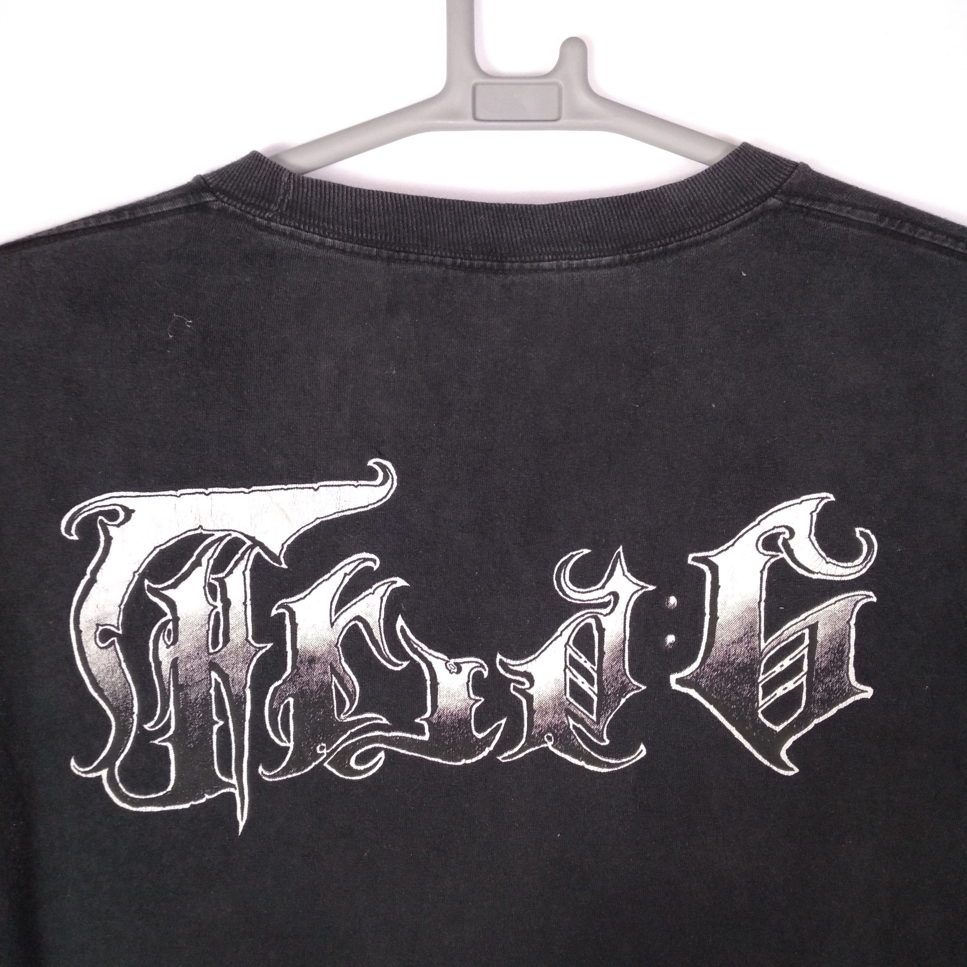 Band Tees × Vintage Vintage Extreme Black Death Metal Band Big Image Tee Size US XXL / EU 58 / 5 - 10 Thumbnail
