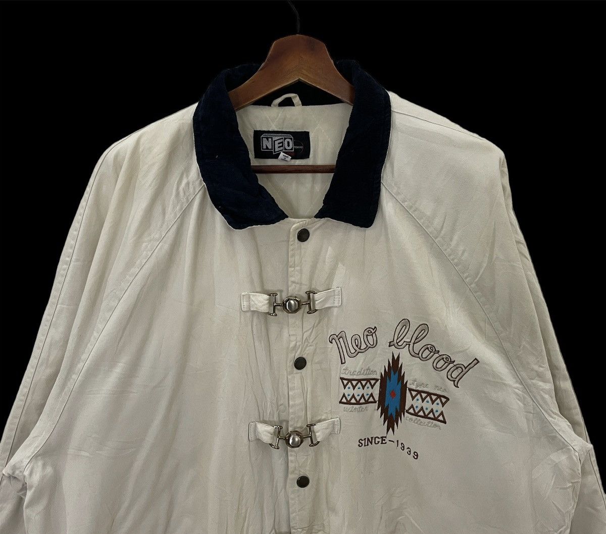 Other Vintage Neo Blood Aztex Navajo Jacket Size US XL / EU 56 / 4 - 4 Thumbnail