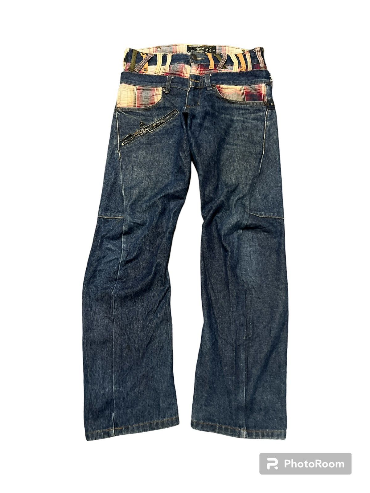 Japanese Brand DOUBLE WAIST🔥BREATHMINT TWIST DENIM PANT Size US 31 - 1 Thumbnail