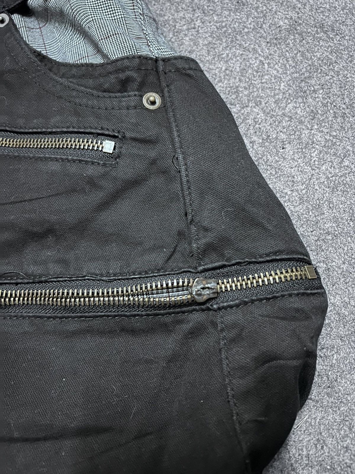 Japanese Brand DOUBLE WAIST🔥BLACK BREATHMINT TWIST COTTON PANT Size US 30 / EU 46 - 8 Thumbnail