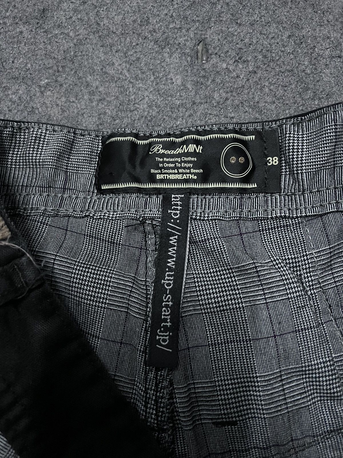 Japanese Brand DOUBLE WAIST🔥BLACK BREATHMINT TWIST COTTON PANT Size US 30 / EU 46 - 9 Thumbnail