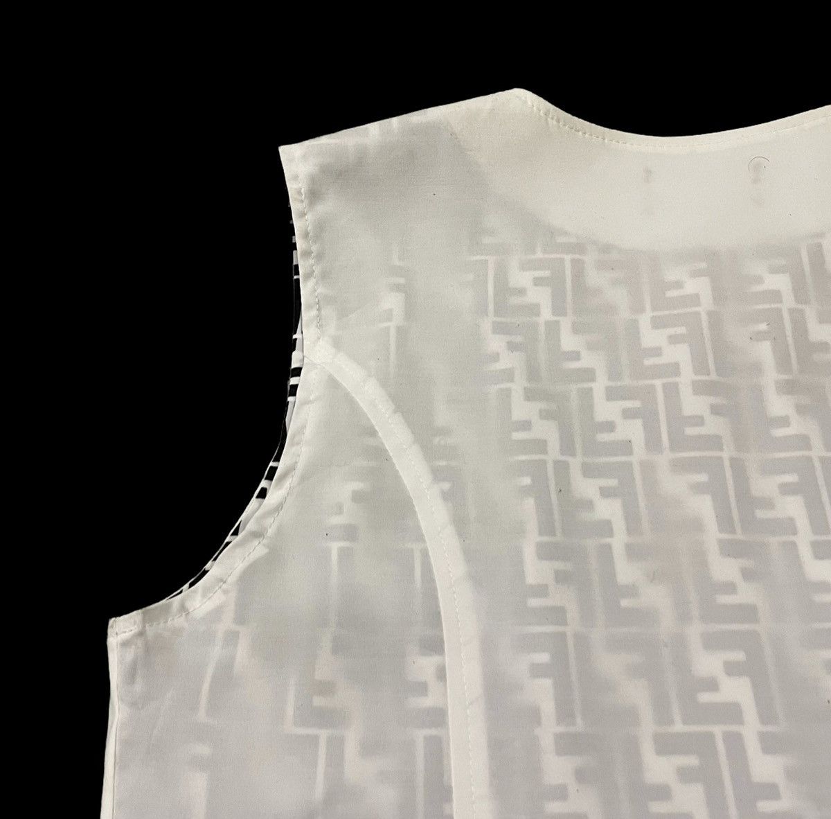 Fendi 🔥HOT🔥Vintage Fendi Monogram Zipper Vest Made In Italy Size US S / EU 44-46 / 1 - 16 Thumbnail