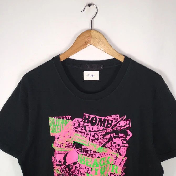 Japanese Brand × Seditionaries × Vintage 🔥Rare🔥Sex Pot Revenge Graphic Skull Punk Styles Tee Size US L / EU 52-54 / 3 - 2 Thumbnail