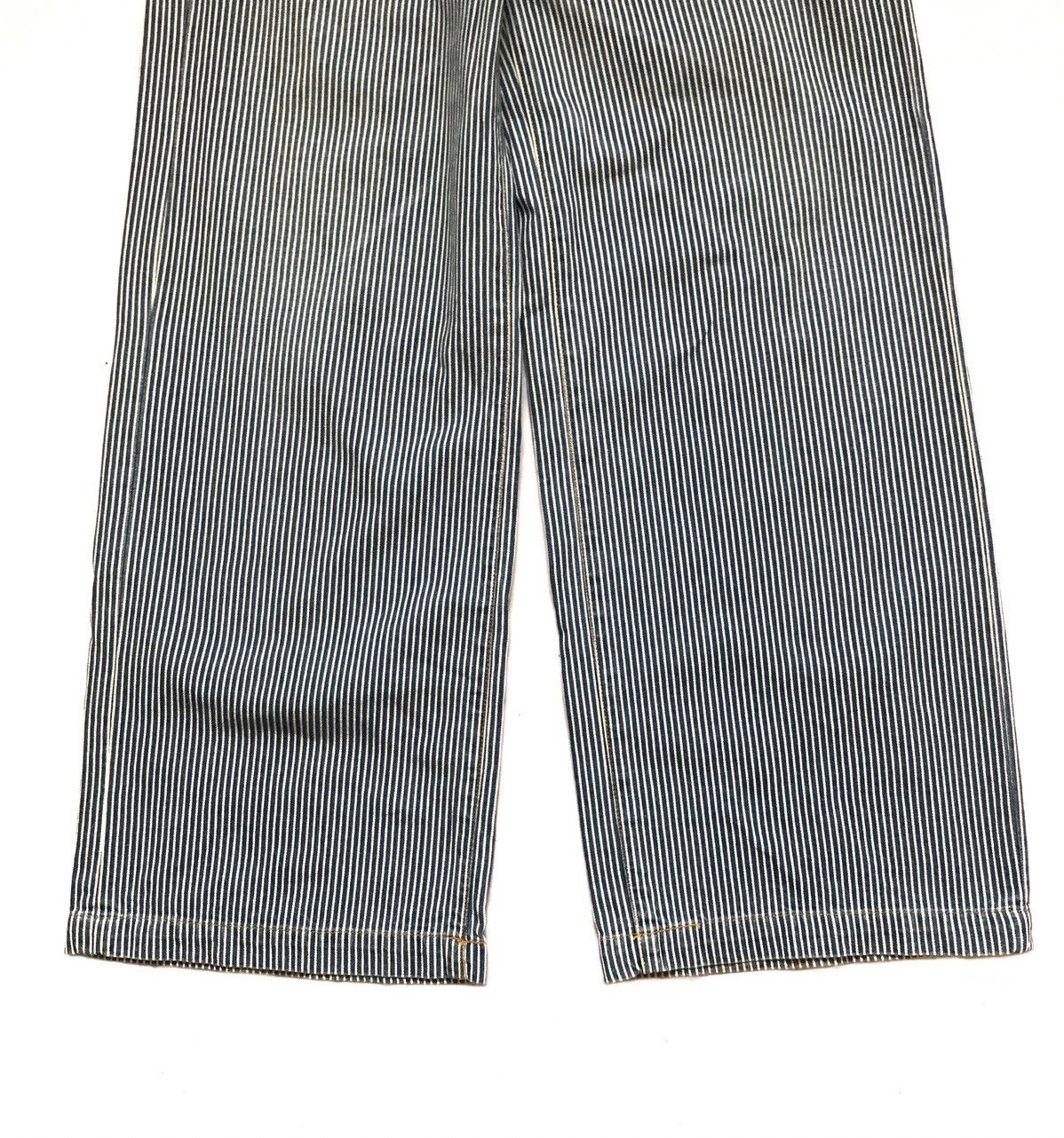 CABANE de ZUCCa ZUCCA HICKORY BAGGY TROUSER PANTS Size 30" / US 8 / IT 44 - 3 Thumbnail