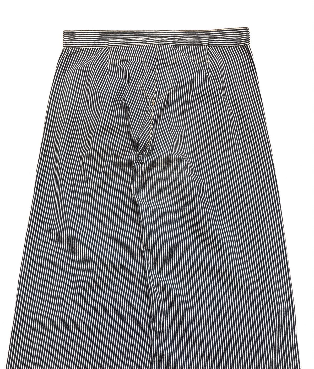 CABANE de ZUCCa ZUCCA HICKORY BAGGY TROUSER PANTS Size 30" / US 8 / IT 44 - 5 Thumbnail