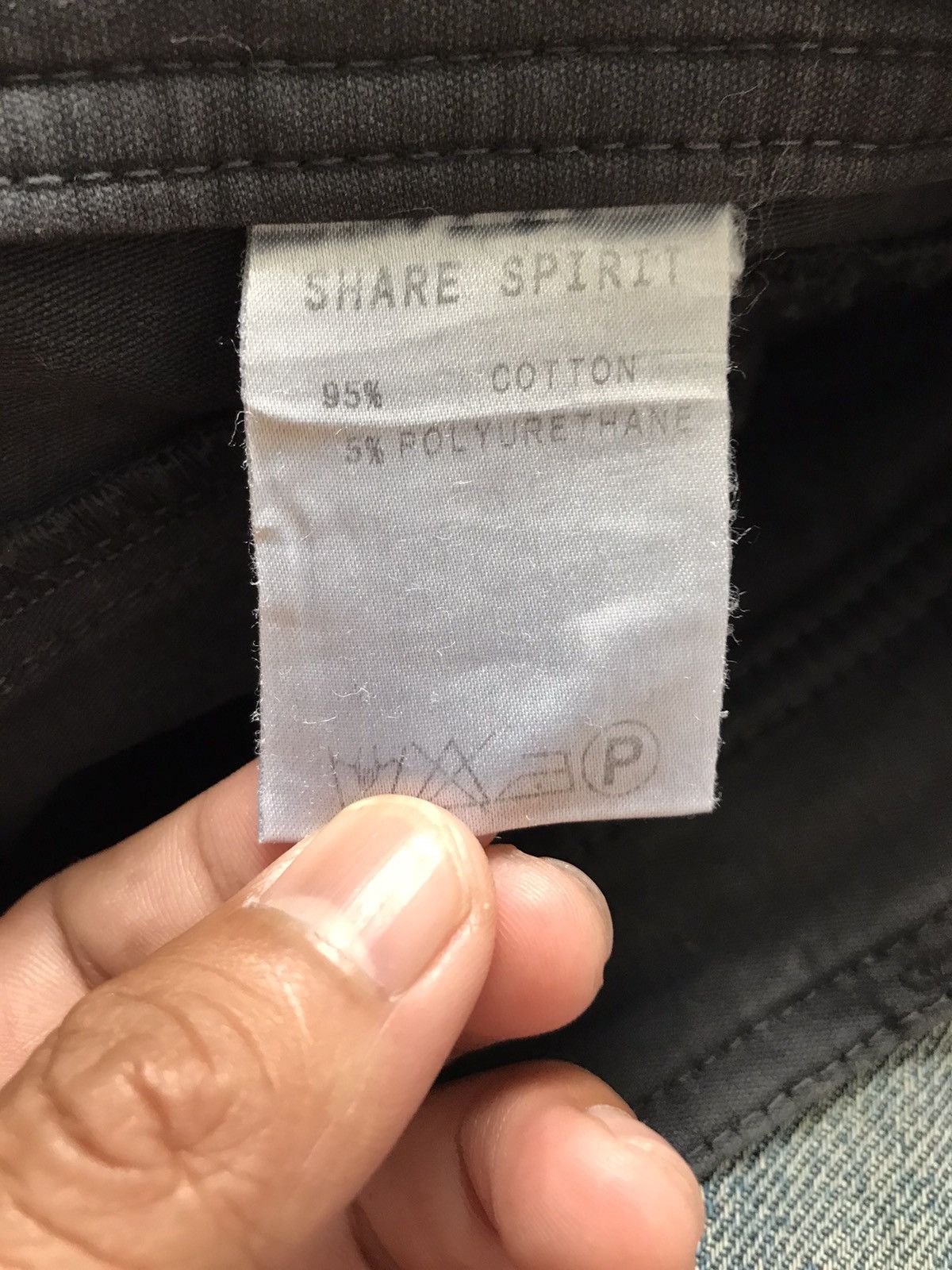 Share Spirit Homme SHARE SPIRIT SLIM FIT TROUSER PANTS Size 29" - 8 Thumbnail