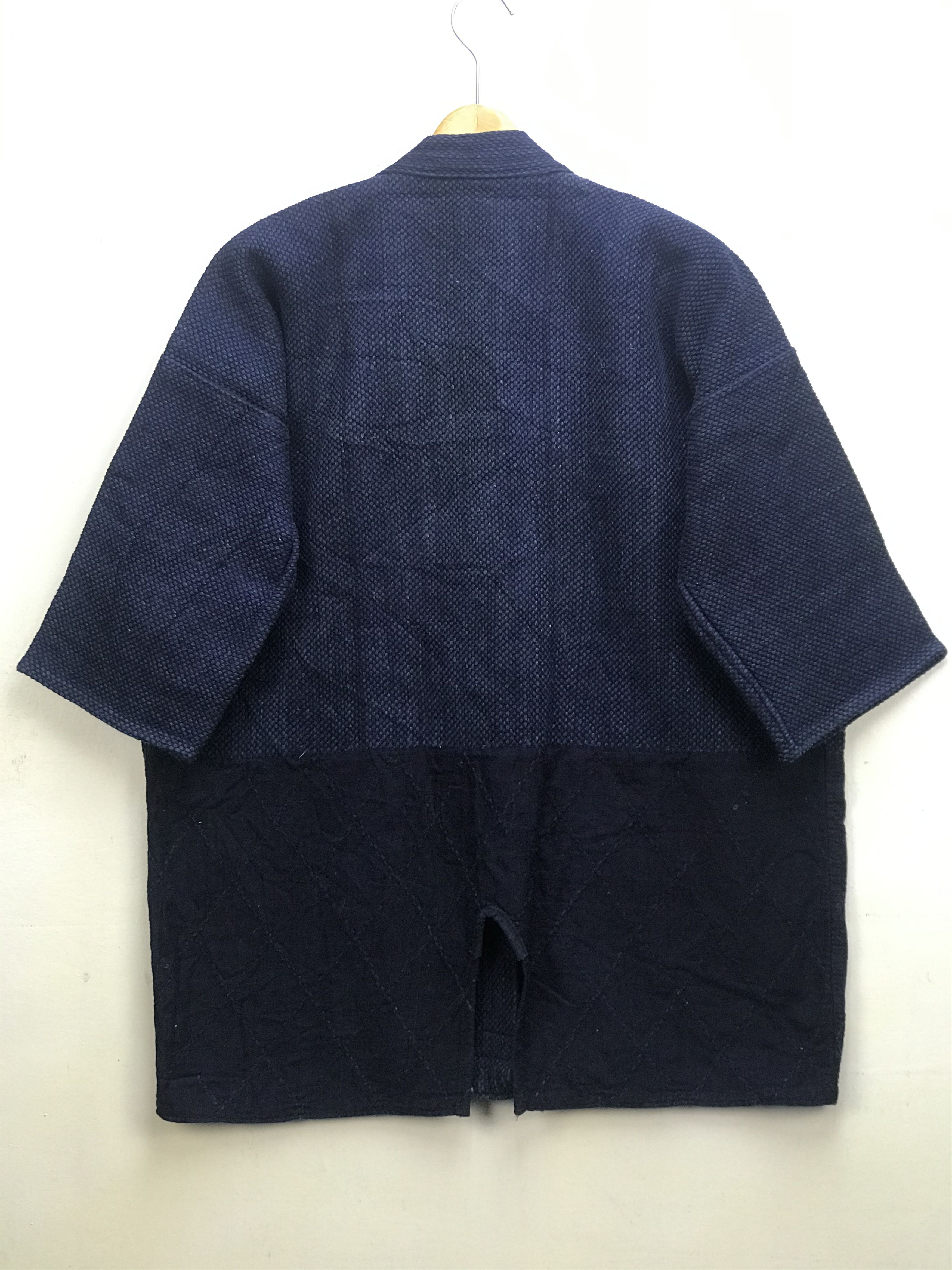 Other VINTAGE SANJURO INDIGO JACKET KIMONO NORIGI Size US M / EU 48-50 / 2 - 2 Thumbnail
