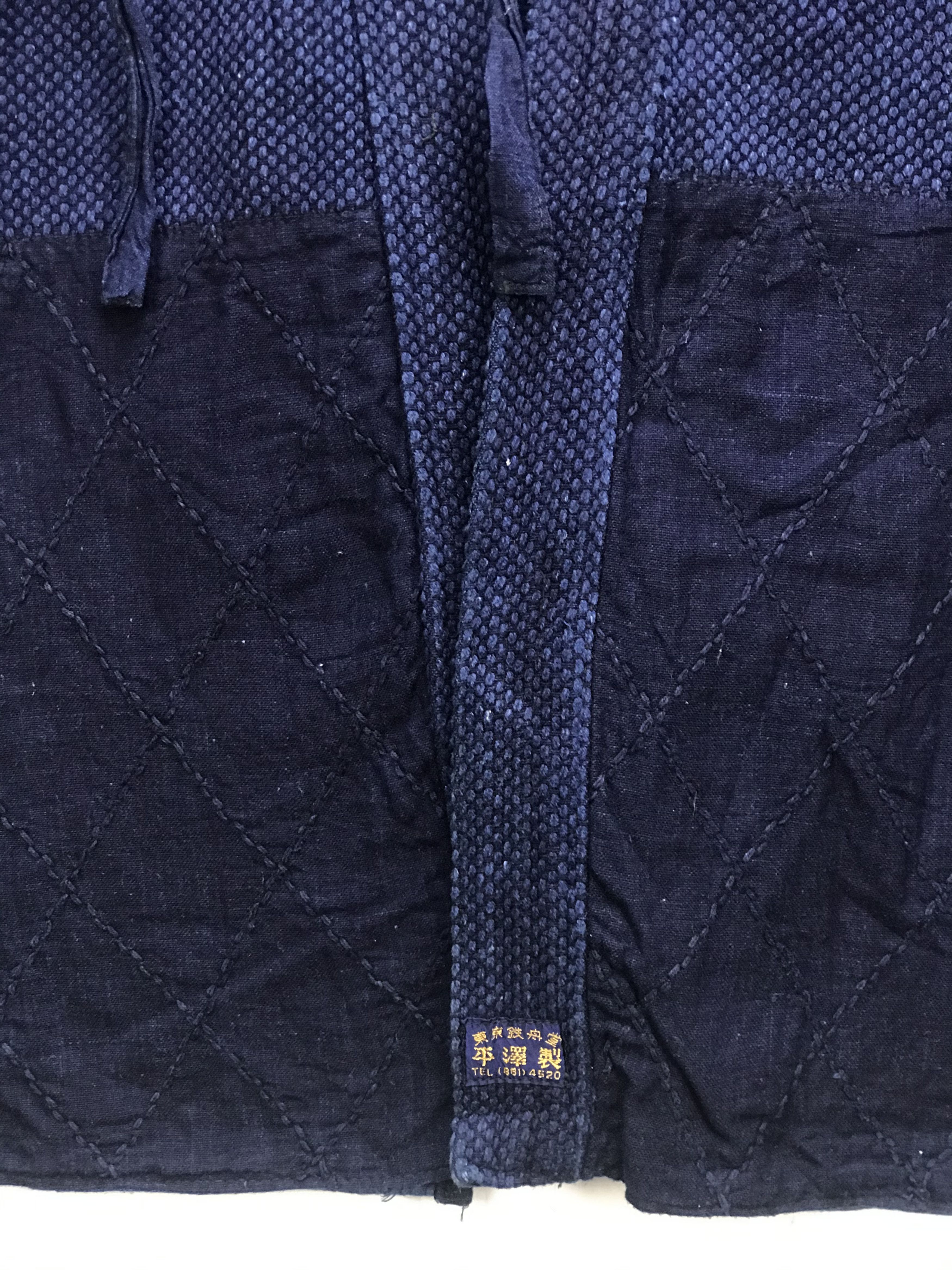 Other VINTAGE SANJURO INDIGO JACKET KIMONO NORIGI Size US M / EU 48-50 / 2 - 3 Thumbnail