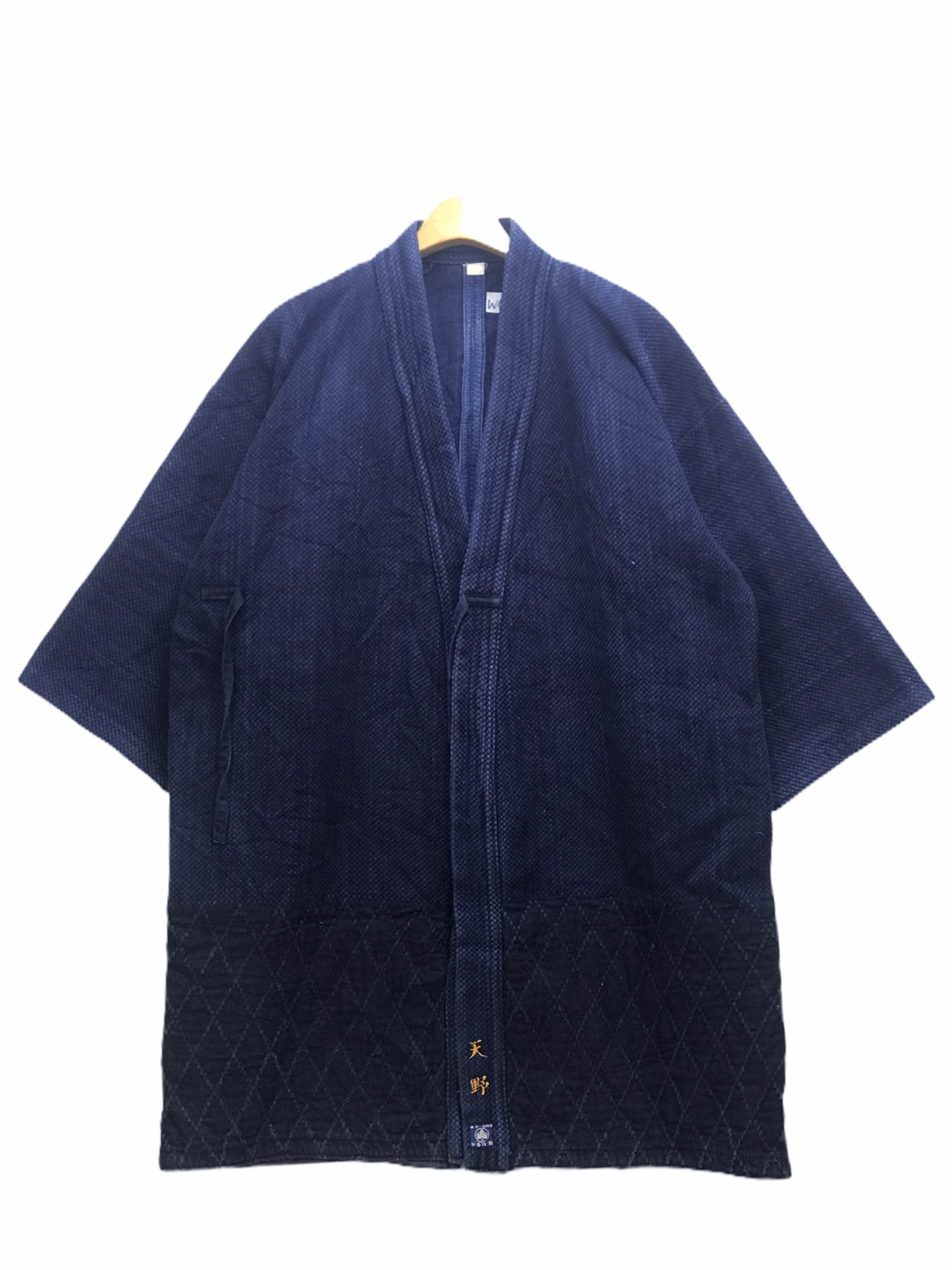 Avant Garde VINTAGE SANJURO INDIGO JACKET KIMONO NORIGI | Grailed