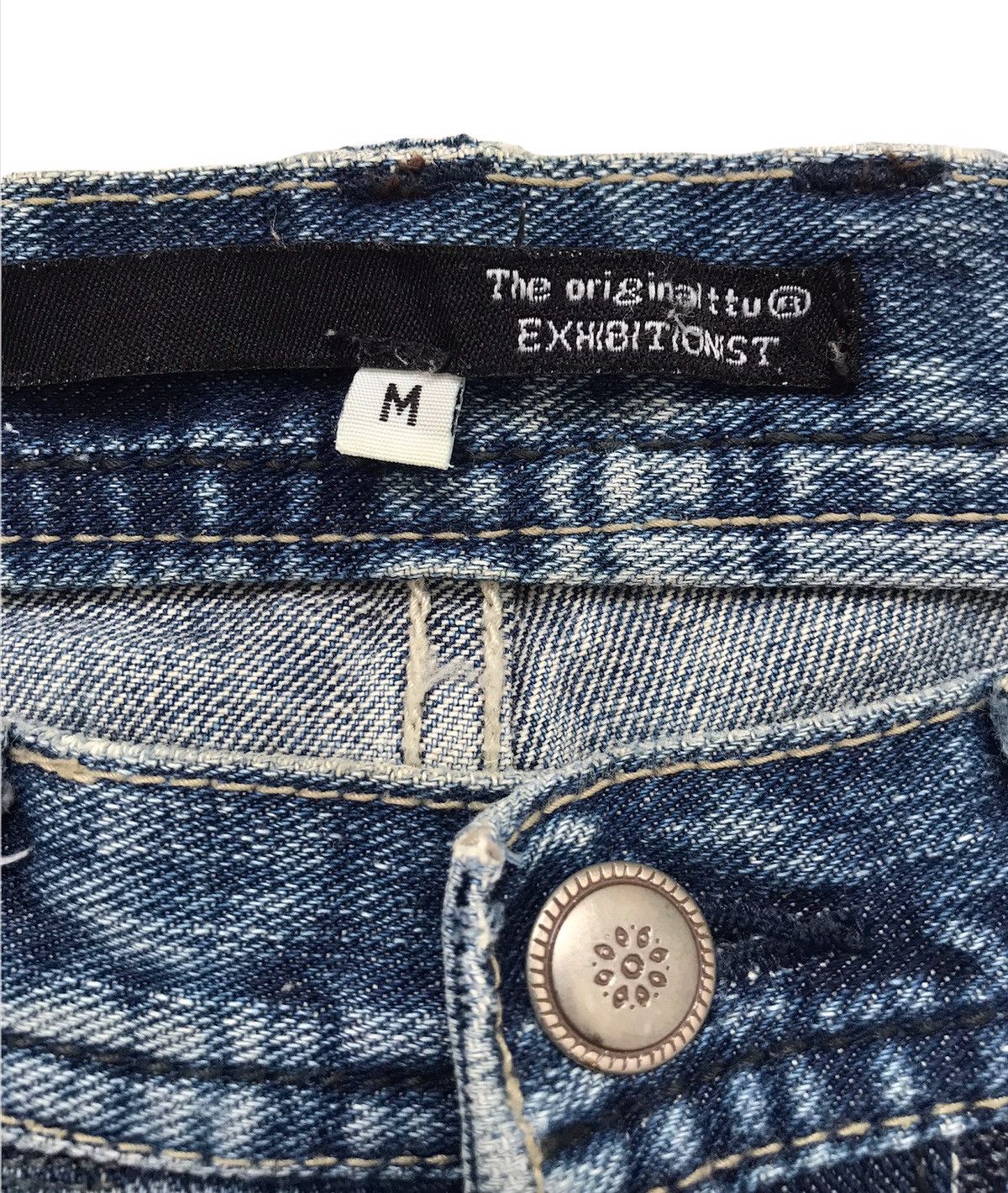 Hysteric Glamour Japanese Brand Exhibitionist Design Embroidery Jeans Size US 32 / EU 48 - 7 Thumbnail
