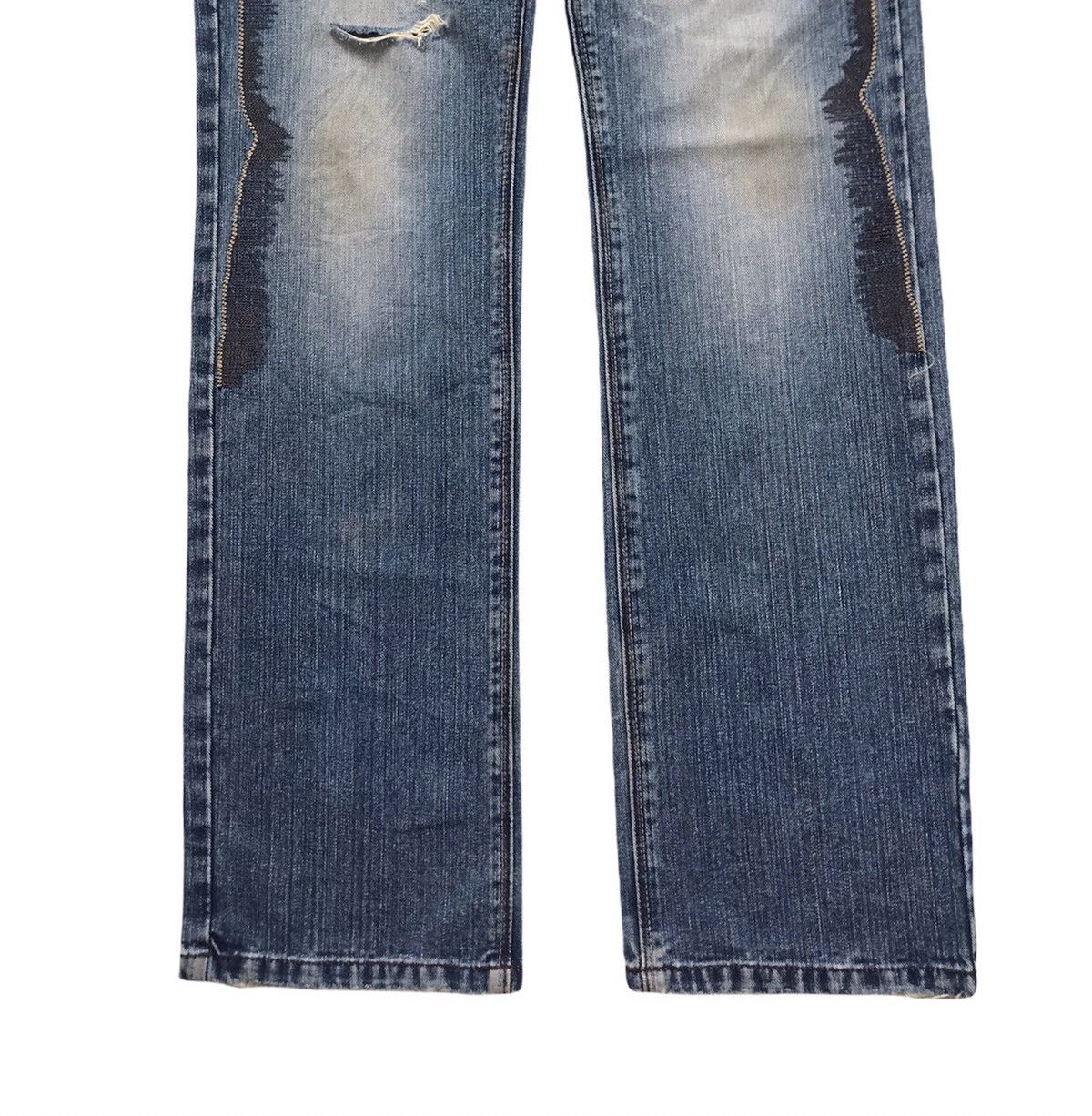 Hysteric Glamour Japanese Brand Exhibitionist Design Embroidery Jeans Size US 32 / EU 48 - 4 Thumbnail