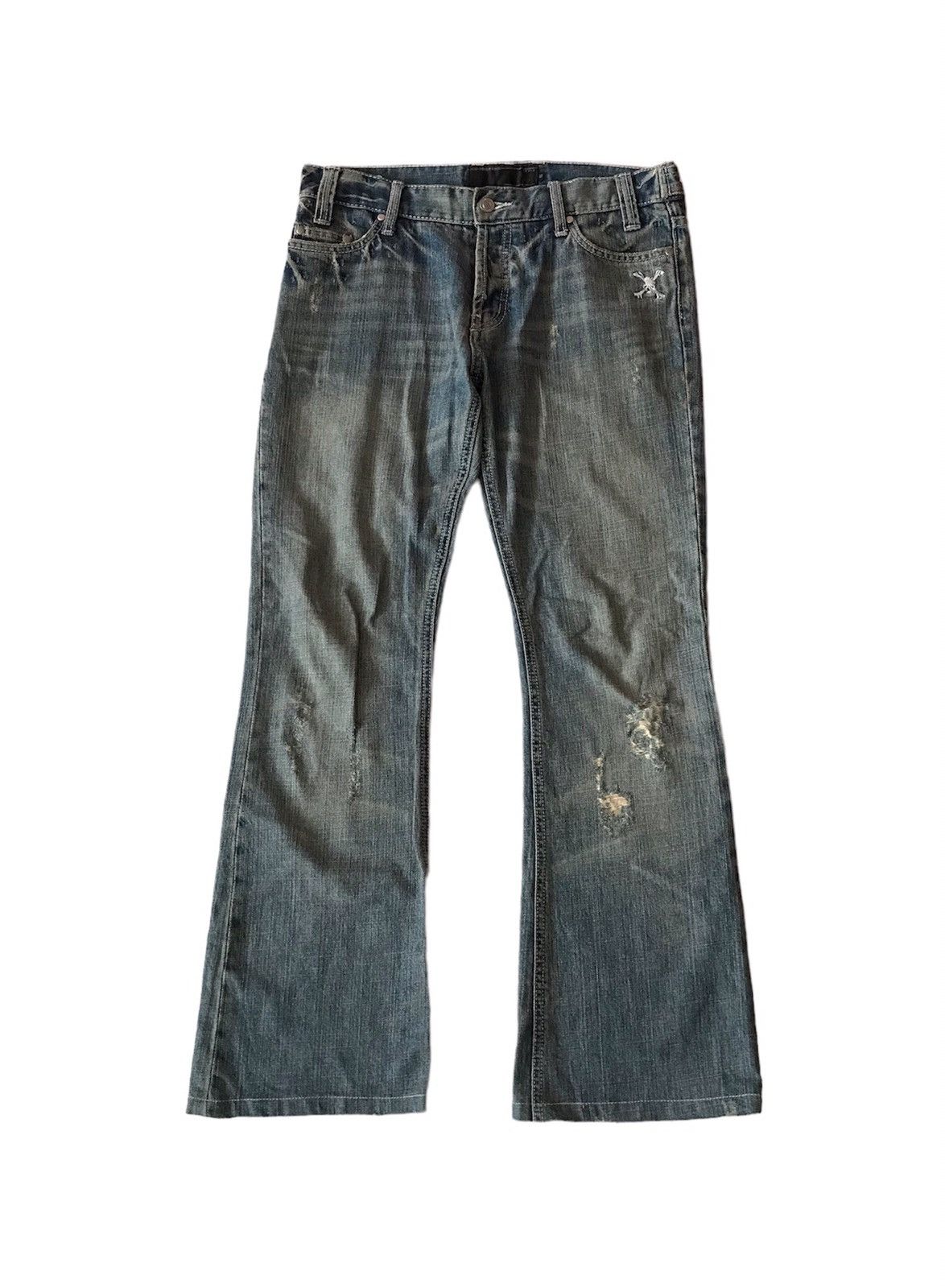 Japanese Brand Japanese Brand Of The Neige Style Distressed Jeans Size US 32 / EU 48 - 1 Thumbnail