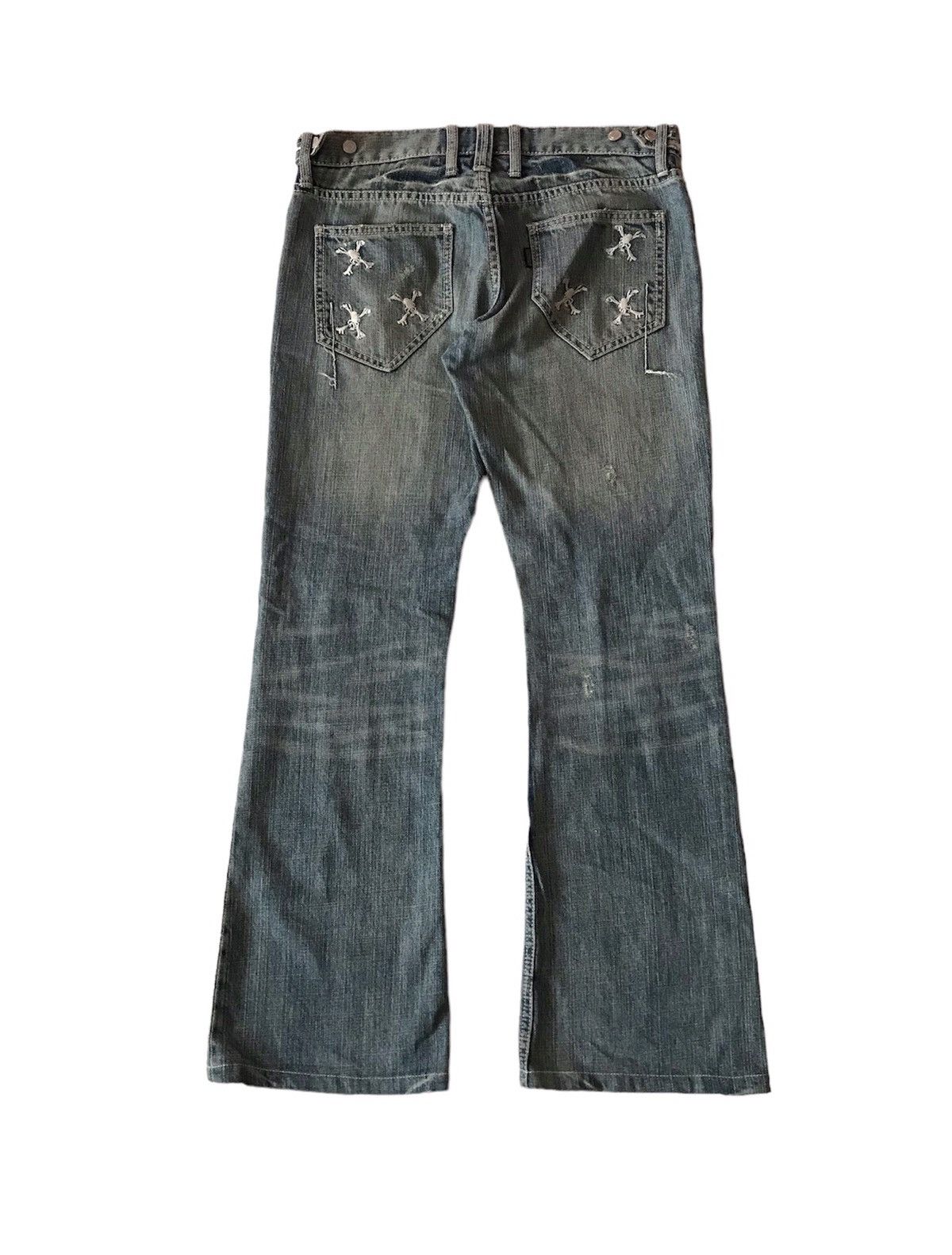 Japanese Brand Japanese Brand Of The Neige Style Distressed Jeans Size US 32 / EU 48 - 4 Thumbnail