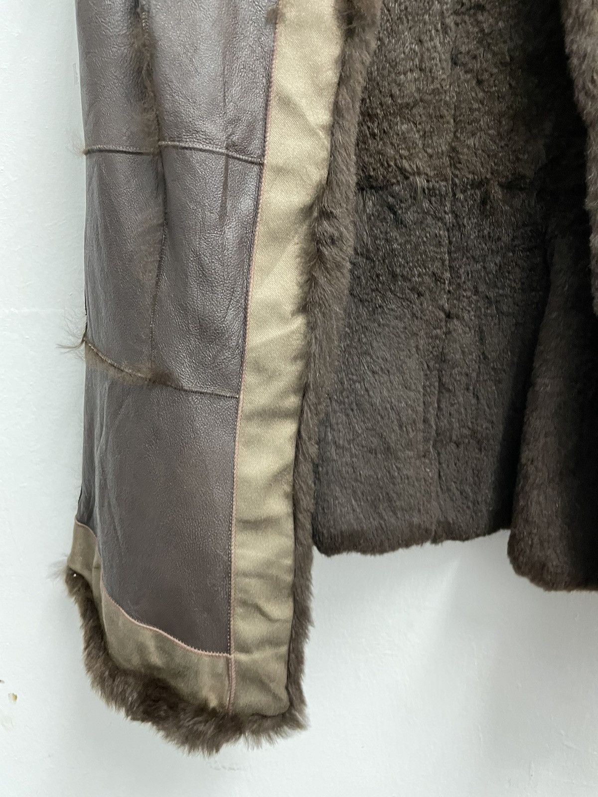 Gucci Gucci The Natural Lapin Fur Leather Vest Jackets Size 38 Size XS / US 0-2 / IT 36-38 - 4 Thumbnail