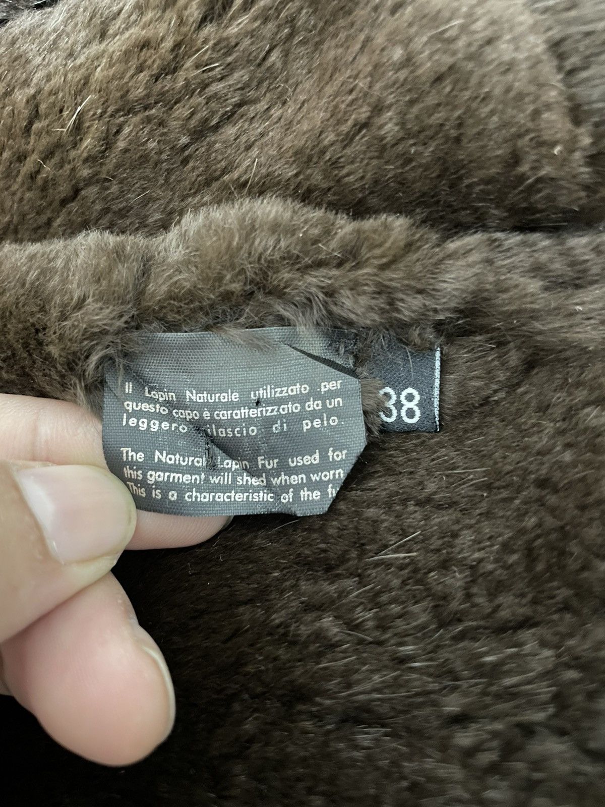 Gucci Gucci The Natural Lapin Fur Leather Vest Jackets Size 38 Size XS / US 0-2 / IT 36-38 - 13 Thumbnail