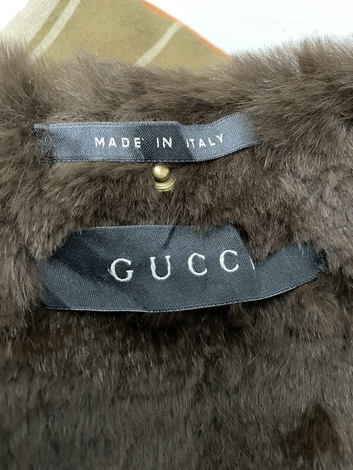 Gucci Gucci The Natural Lapin Fur Leather Vest Jackets Size 38 Size XS / US 0-2 / IT 36-38 - 12 Thumbnail