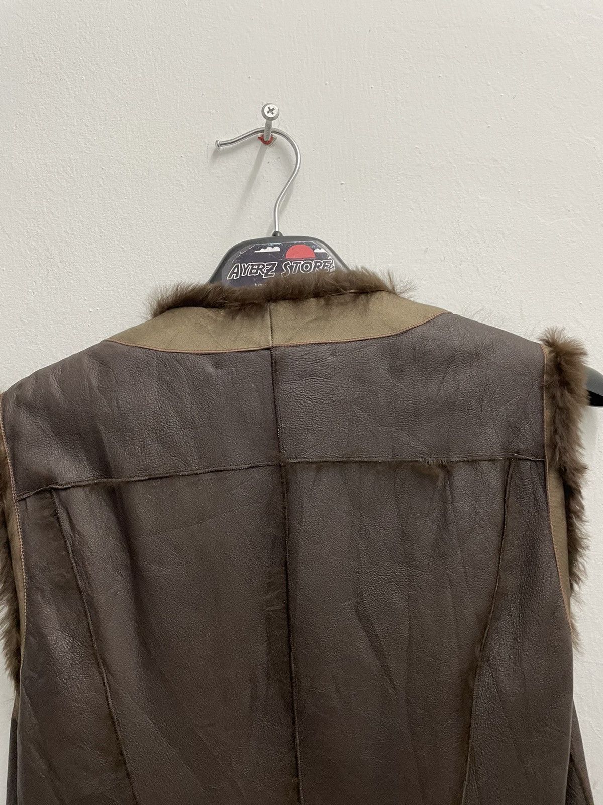 Gucci Gucci The Natural Lapin Fur Leather Vest Jackets Size 38 Size XS / US 0-2 / IT 36-38 - 7 Thumbnail