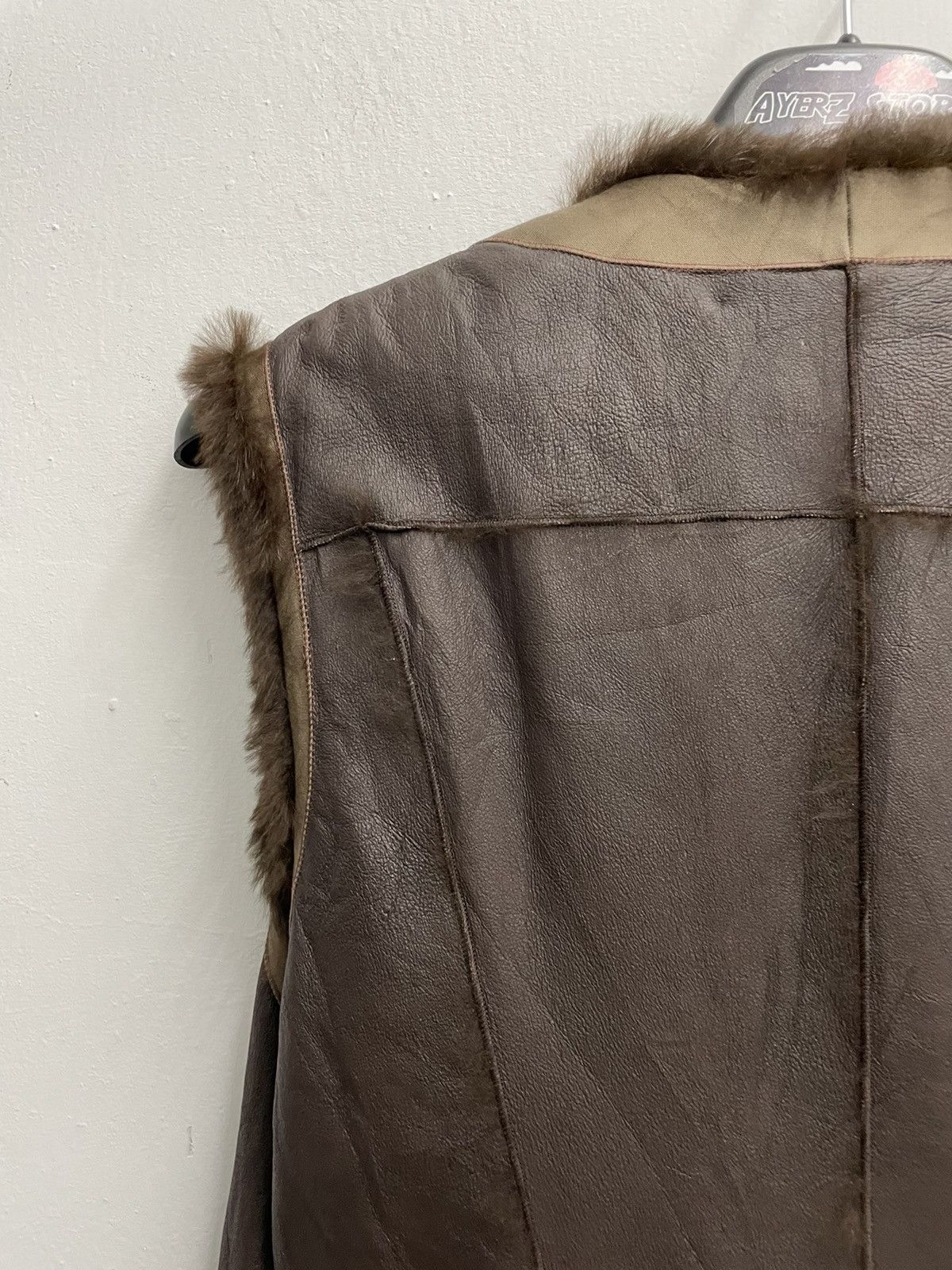 Gucci Gucci The Natural Lapin Fur Leather Vest Jackets Size 38 Size XS / US 0-2 / IT 36-38 - 9 Thumbnail