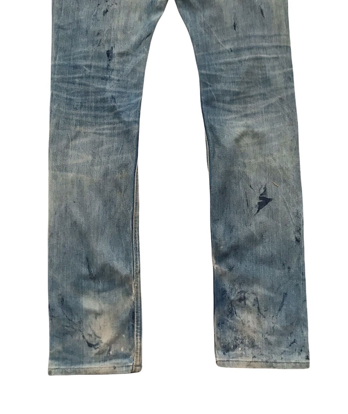 Diesel DIESEL THANAZ 0072L SKINNY FIT DISTRESSED JEANS Size US 32 / EU 48 - 6 Thumbnail
