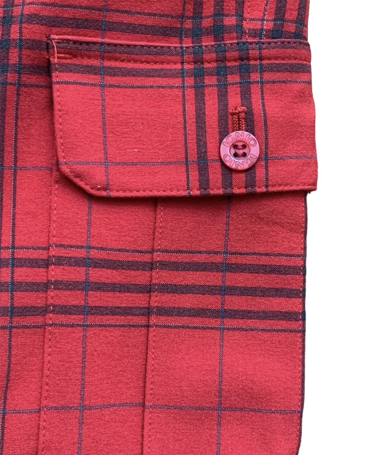 Japanese Brand Rare Ignion Cargo Pants Tartan Punk Style Size US 30 / EU 46 - 4 Thumbnail