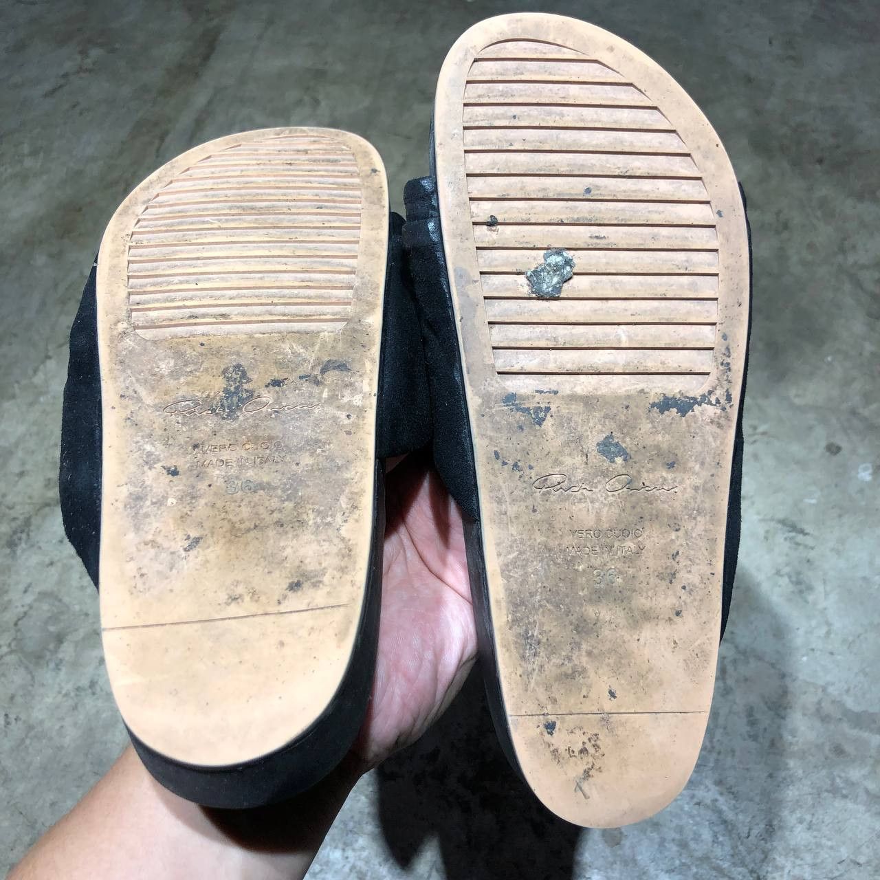 Rick Owens Rick Owens Mobius Granola Leather Sandals Size US 6 / IT 36 - 6 Thumbnail