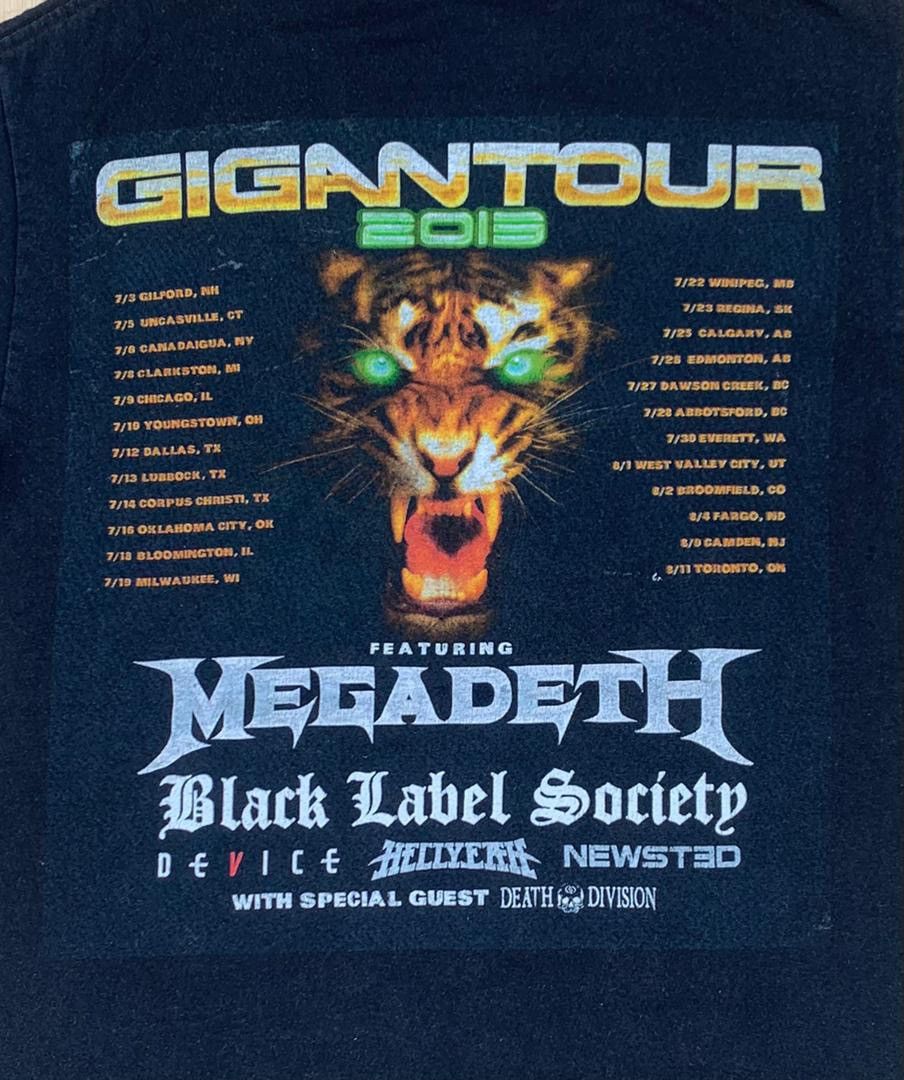 Band Tees × Megadeth × Vintage Megadeth Tee D - 15 Size US M / EU 48-50 / 2 - 4 Thumbnail