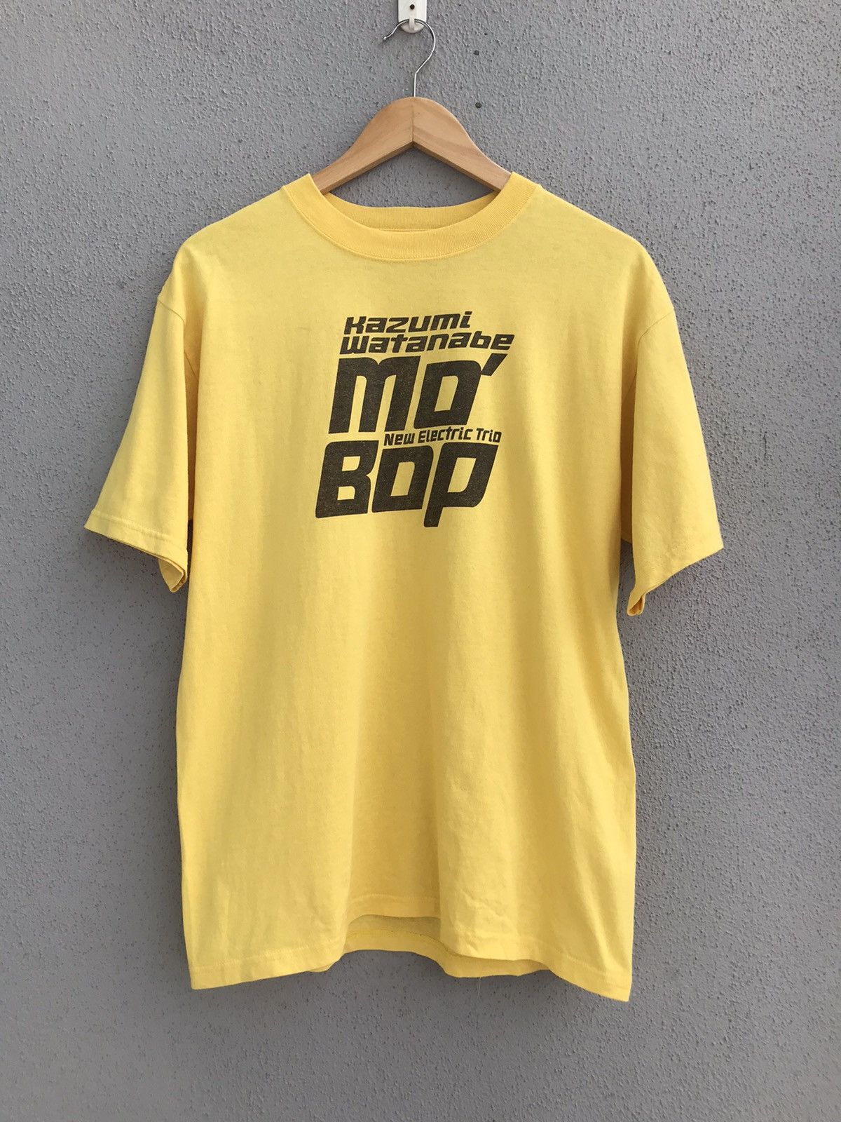 Band Tees Kazumi Watanabe Japanese Guitarist Mo Bop Signature T-shirt Size US M / EU 48-50 / 2 - 1 Thumbnail