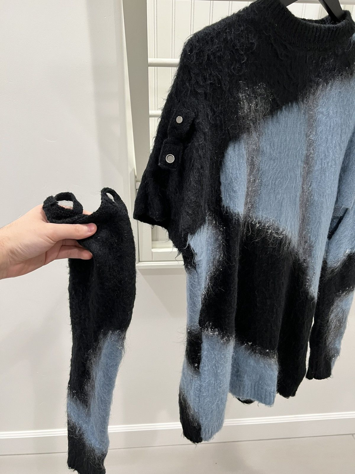 Off-White Off White Fuzzy Knitwear Sweater Size XS / US 0-2 / IT 36-38 - 11 Thumbnail