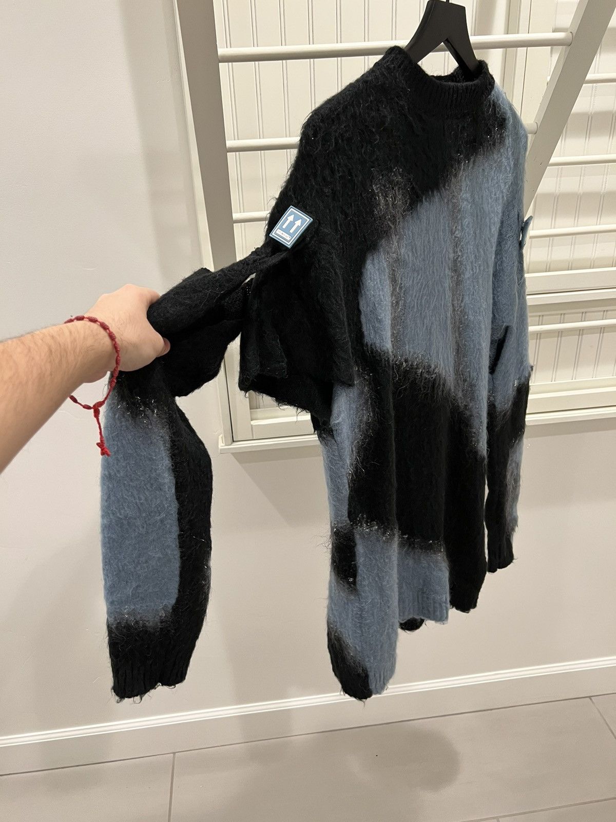 Off-White Off White Fuzzy Knitwear Sweater Size XS / US 0-2 / IT 36-38 - 8 Thumbnail