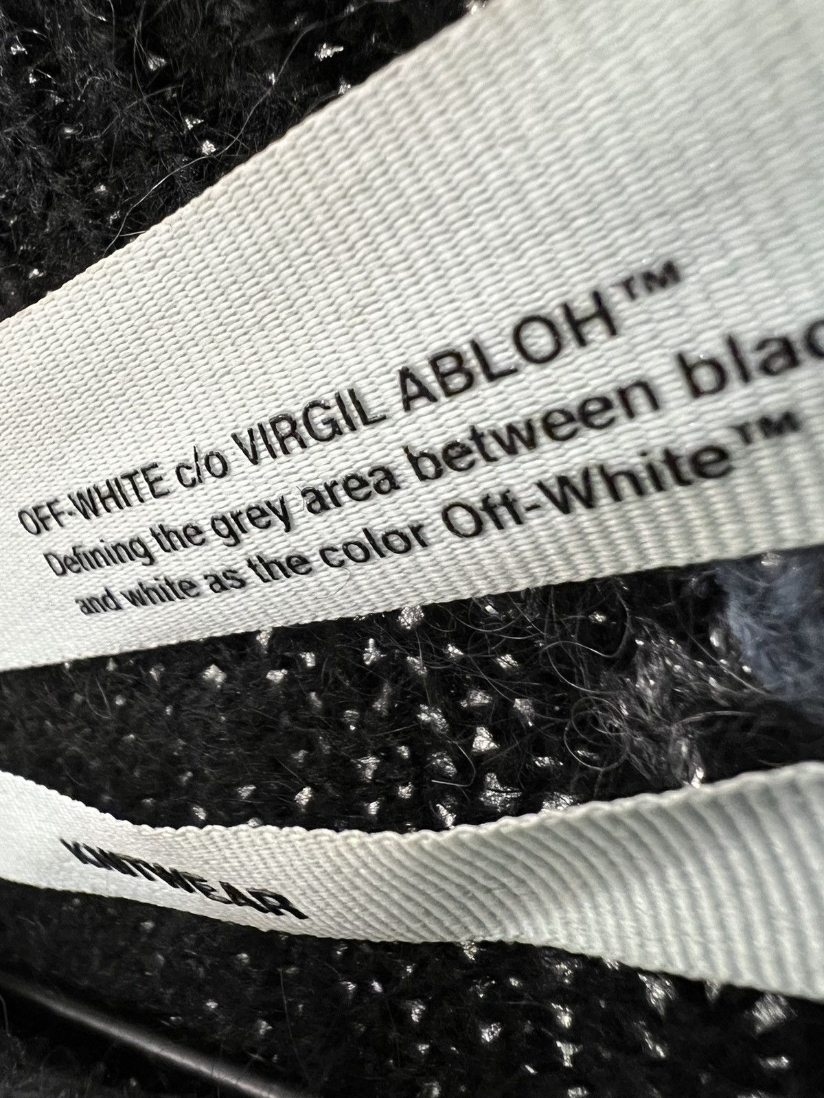 Off-White Off White Fuzzy Knitwear Sweater Size XS / US 0-2 / IT 36-38 - 16 Thumbnail