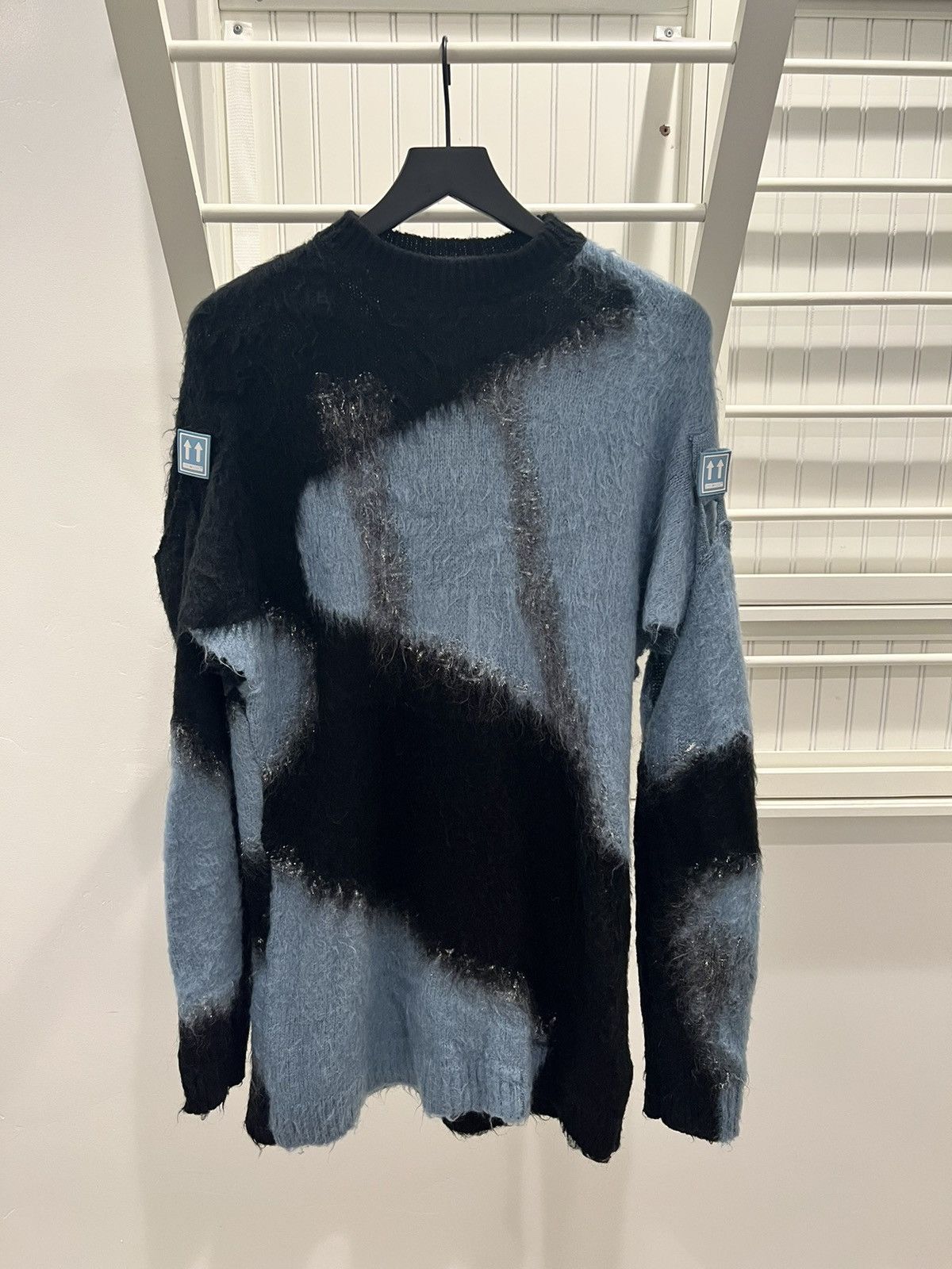Off-White Off White Fuzzy Knitwear Sweater Size XS / US 0-2 / IT 36-38 - 1 Thumbnail