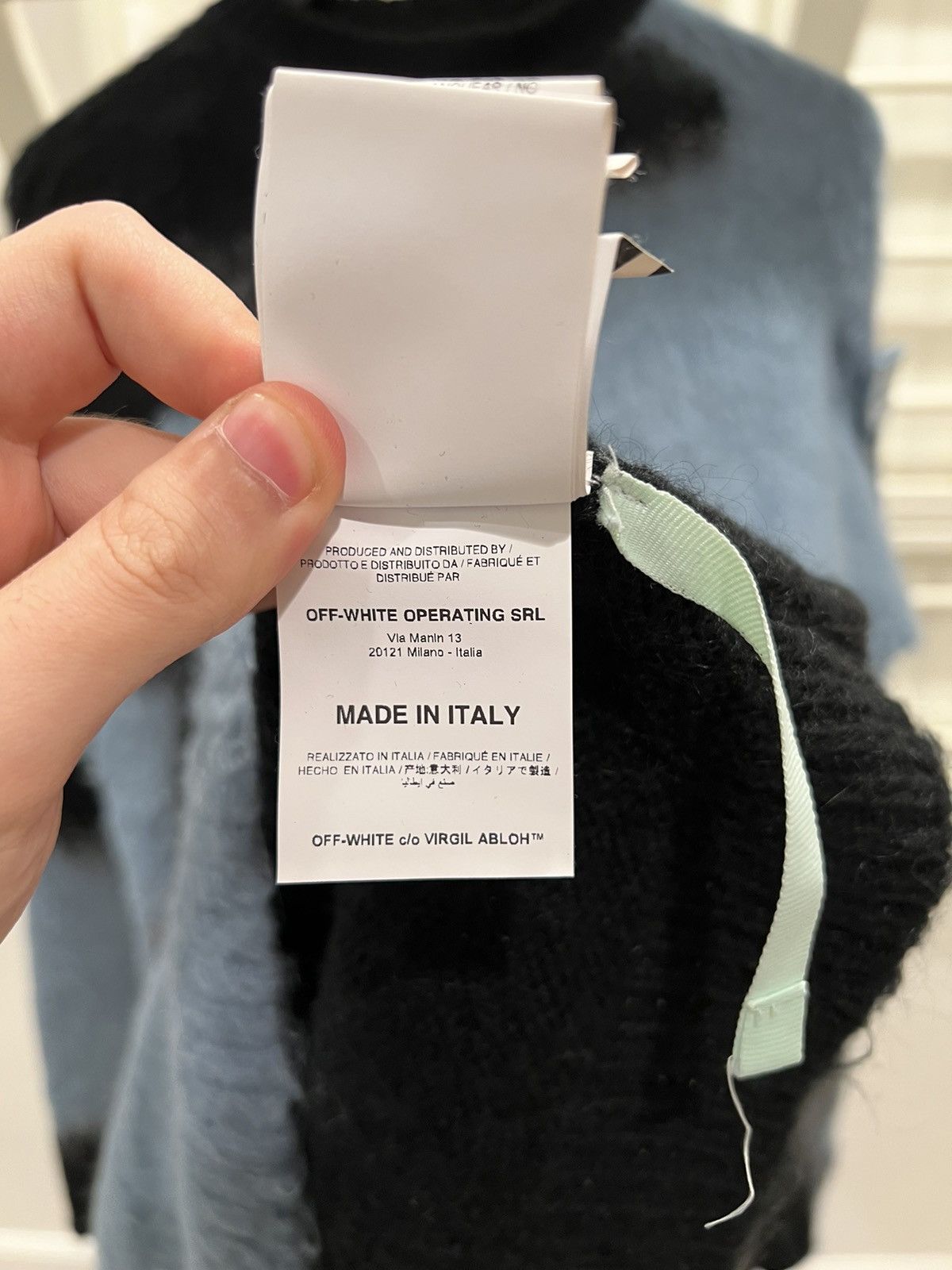 Off-White Off White Fuzzy Knitwear Sweater Size XS / US 0-2 / IT 36-38 - 21 Thumbnail