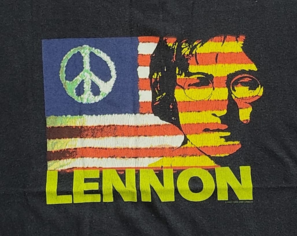 Band Tees × Vintage vintage tee B16 John Lennon Size US M / EU 48-50 / 2 - 2 Thumbnail