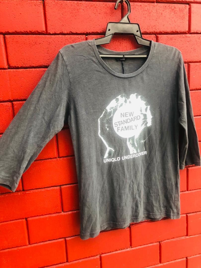 Japanese Brand × Undercover × Vintage Vintage Undercover New Standard Family 3 Quarter Shirt Size US S / EU 44-46 / 1 - 4 Thumbnail