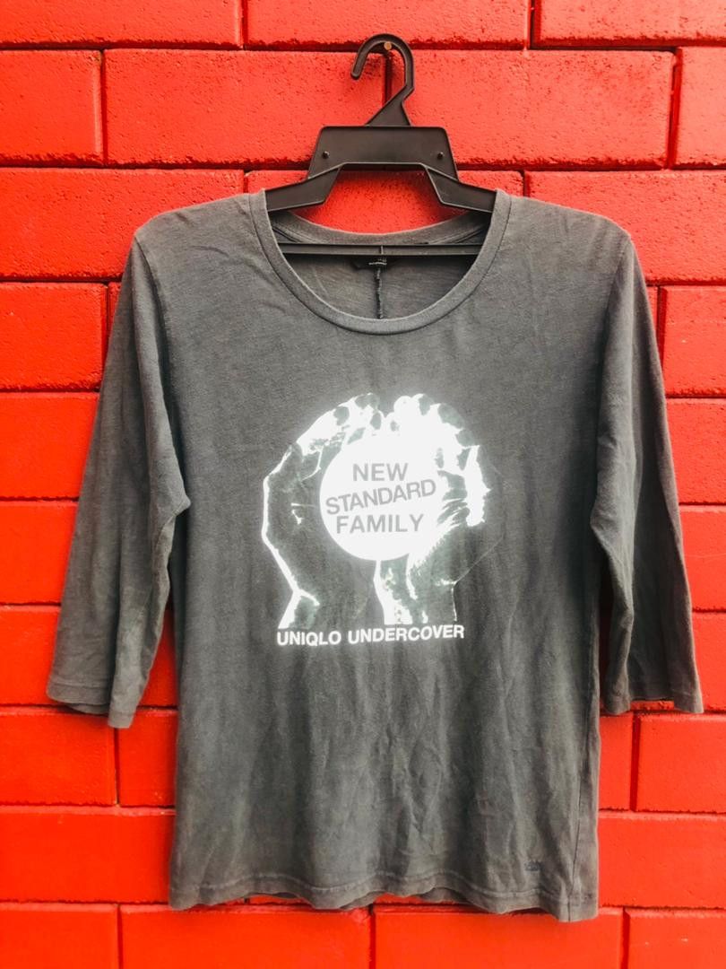 Japanese Brand × Undercover × Vintage Vintage Undercover New Standard Family 3 Quarter Shirt Size US S / EU 44-46 / 1 - 1 Thumbnail