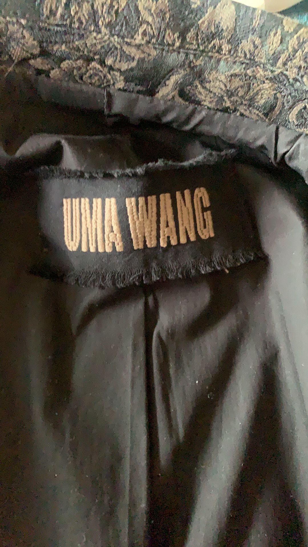 Uma Wang FW-2017 UMA WANG double breasted embroidery jacket Size US S / EU 44-46 / 1 - 10 Thumbnail
