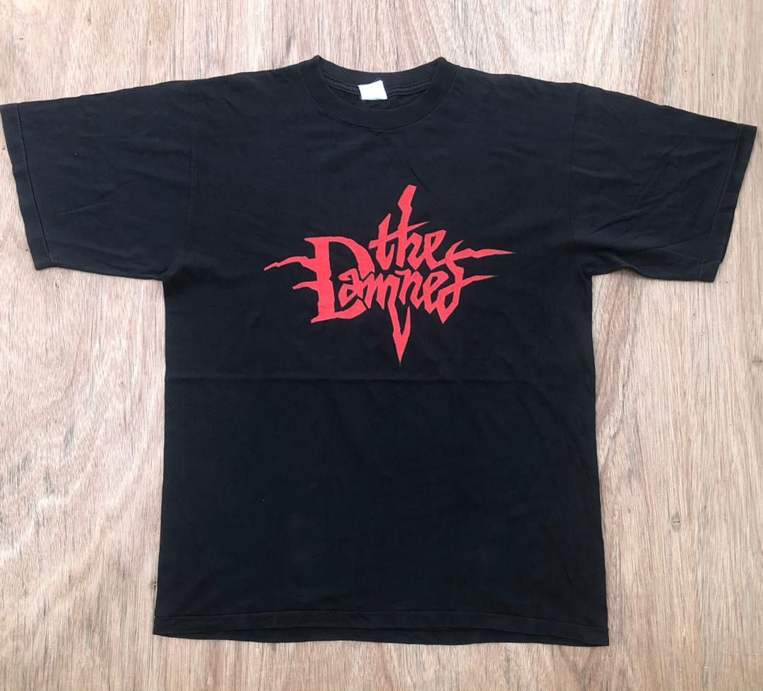 image of Band Tees x Vintage Tee The Damned C1 in Black, Men's (Size Large)