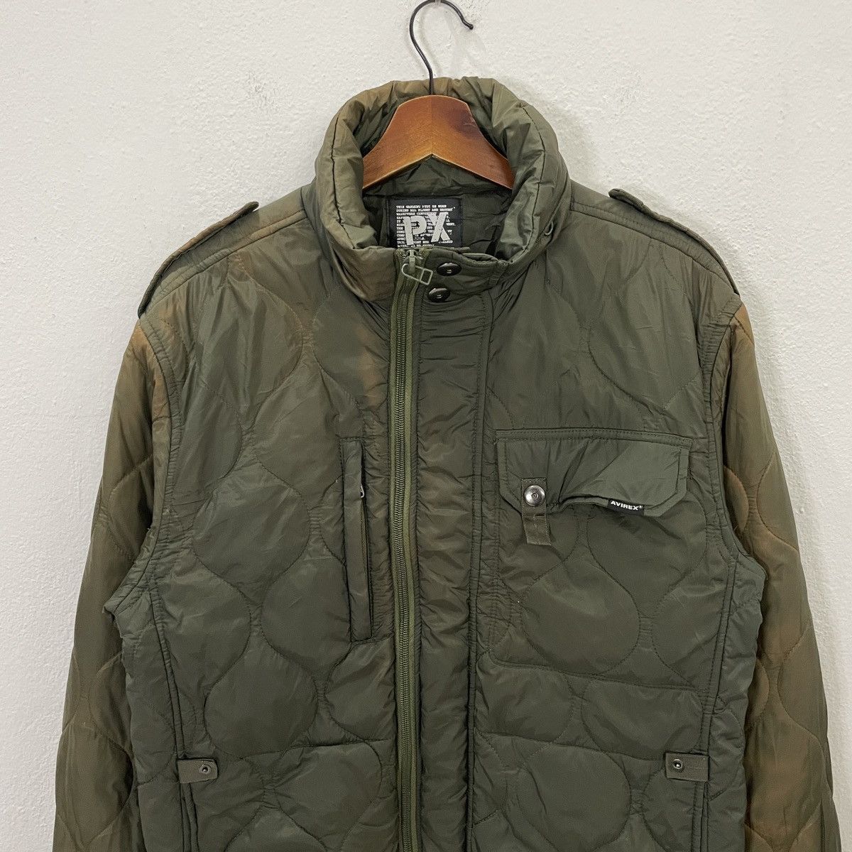 Avirex Vintage Avirex Zipper Ups Faded Jacket Size US L / EU 52-54 / 3 - 4 Thumbnail