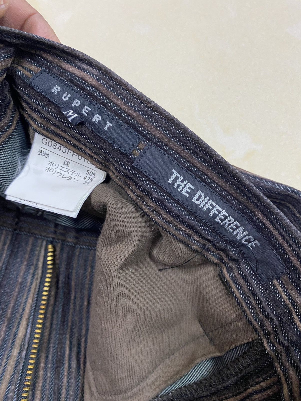 Beauty Beast × If Six Was Nine × Japanese Brand Japanese Brand Rupert Striped Flared Pants Size US 29 - 9 Thumbnail