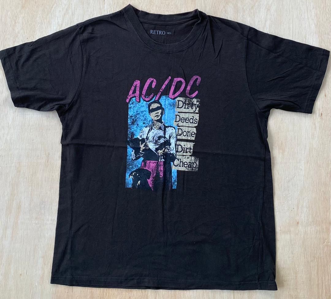 AC/DC × Band Tees × Vintage acdc B15 Size US L / EU 52-54 / 3 - 1 Thumbnail