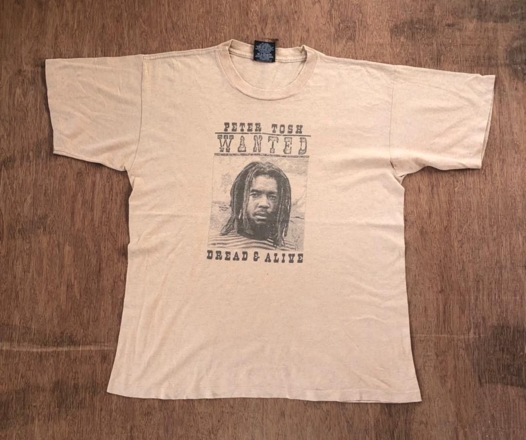 Band Tees × Vintage vintage tee wanted C13 peter torch Size US L / EU 52-54 / 3 - 1 Thumbnail